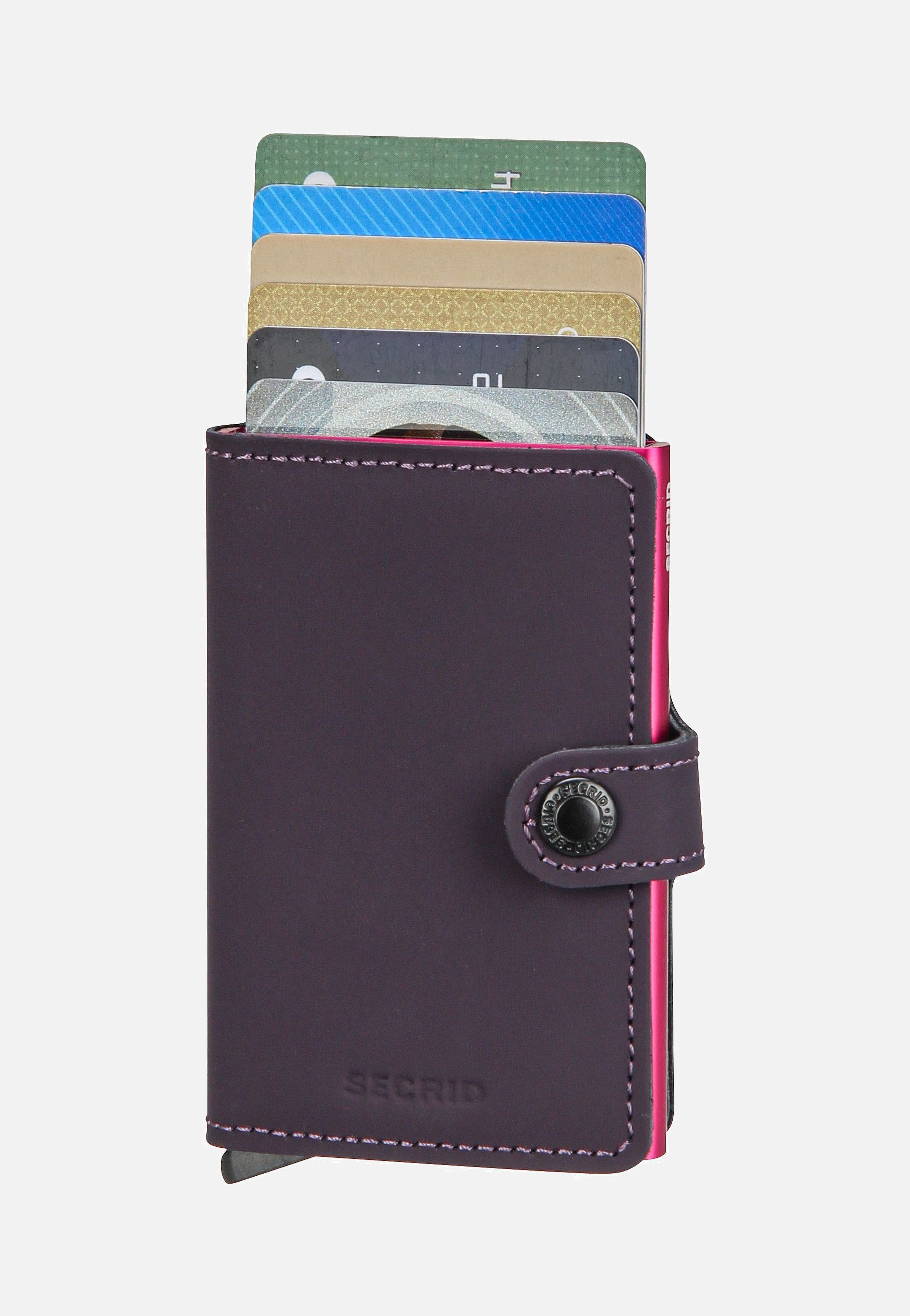 Secrid - Miniwallet Matte Dark Purple-Fuchsia - Wallet | Neutral-Image