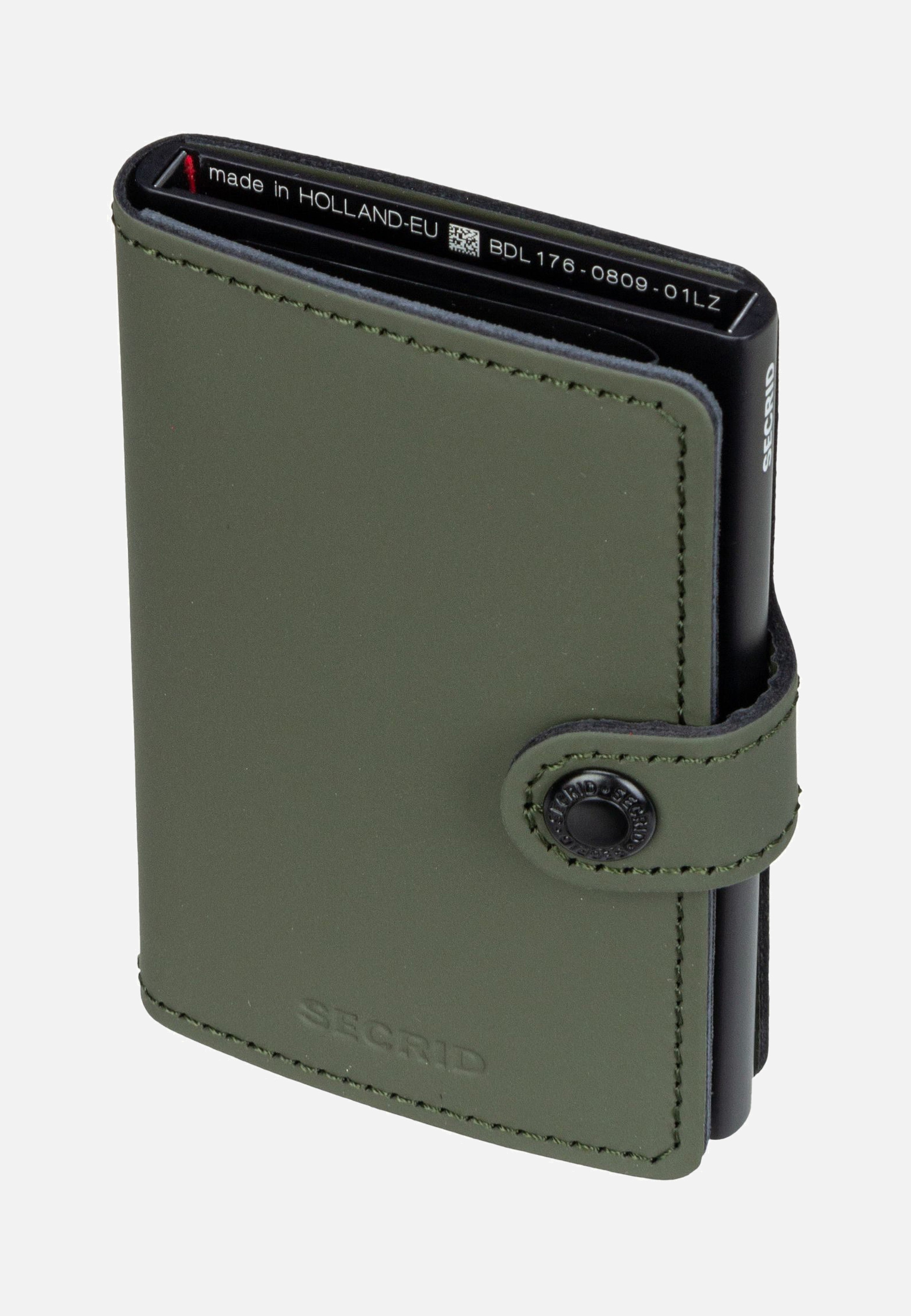 Secrid Miniwallet Matte Green-Black Wallet
