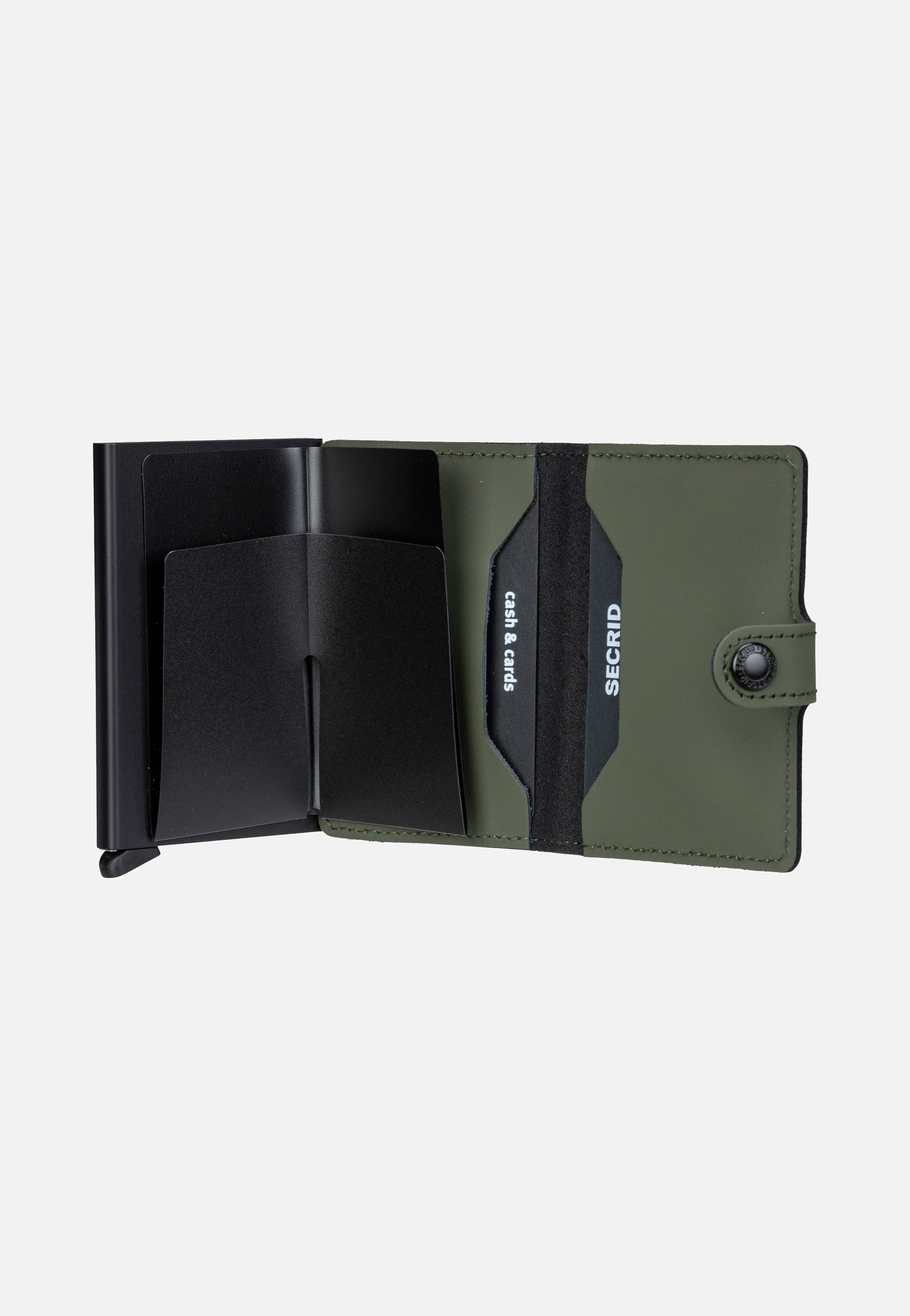 Secrid Miniwallet Matte Green-Black Wallet
