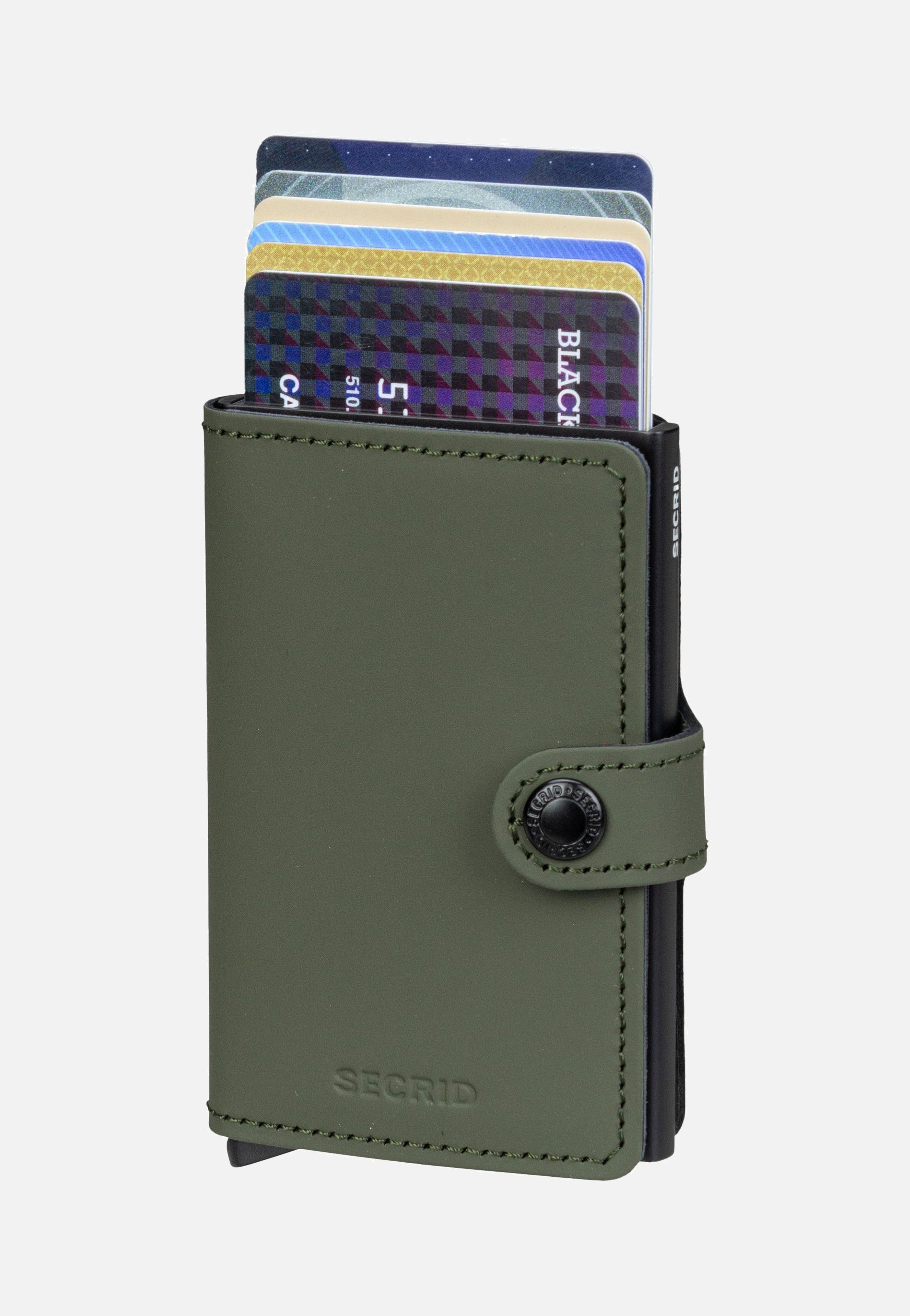 Secrid Miniwallet Matte Green-Black Wallet