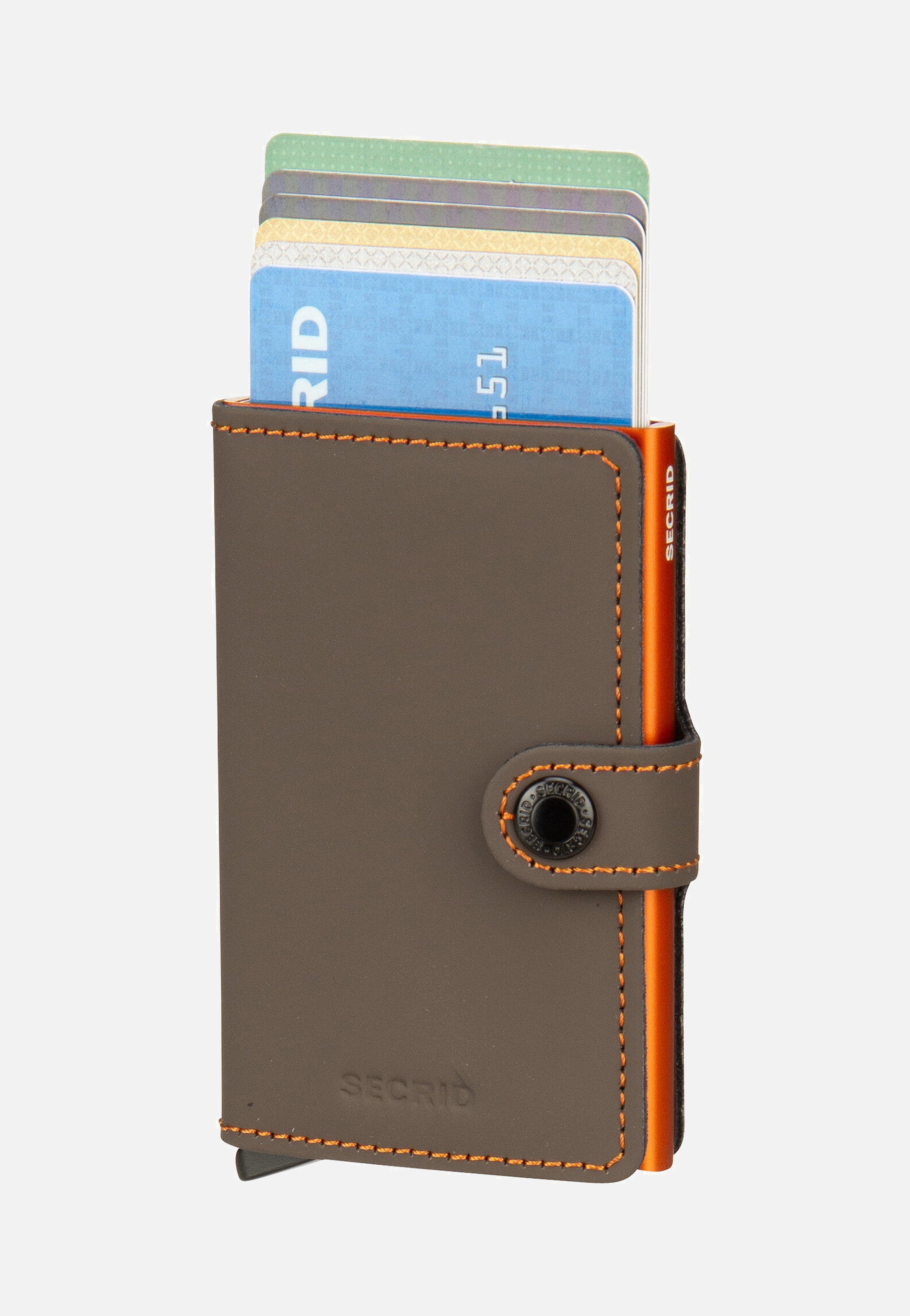 Secrid Miniwallet Matte Truffle-Orange Wallet