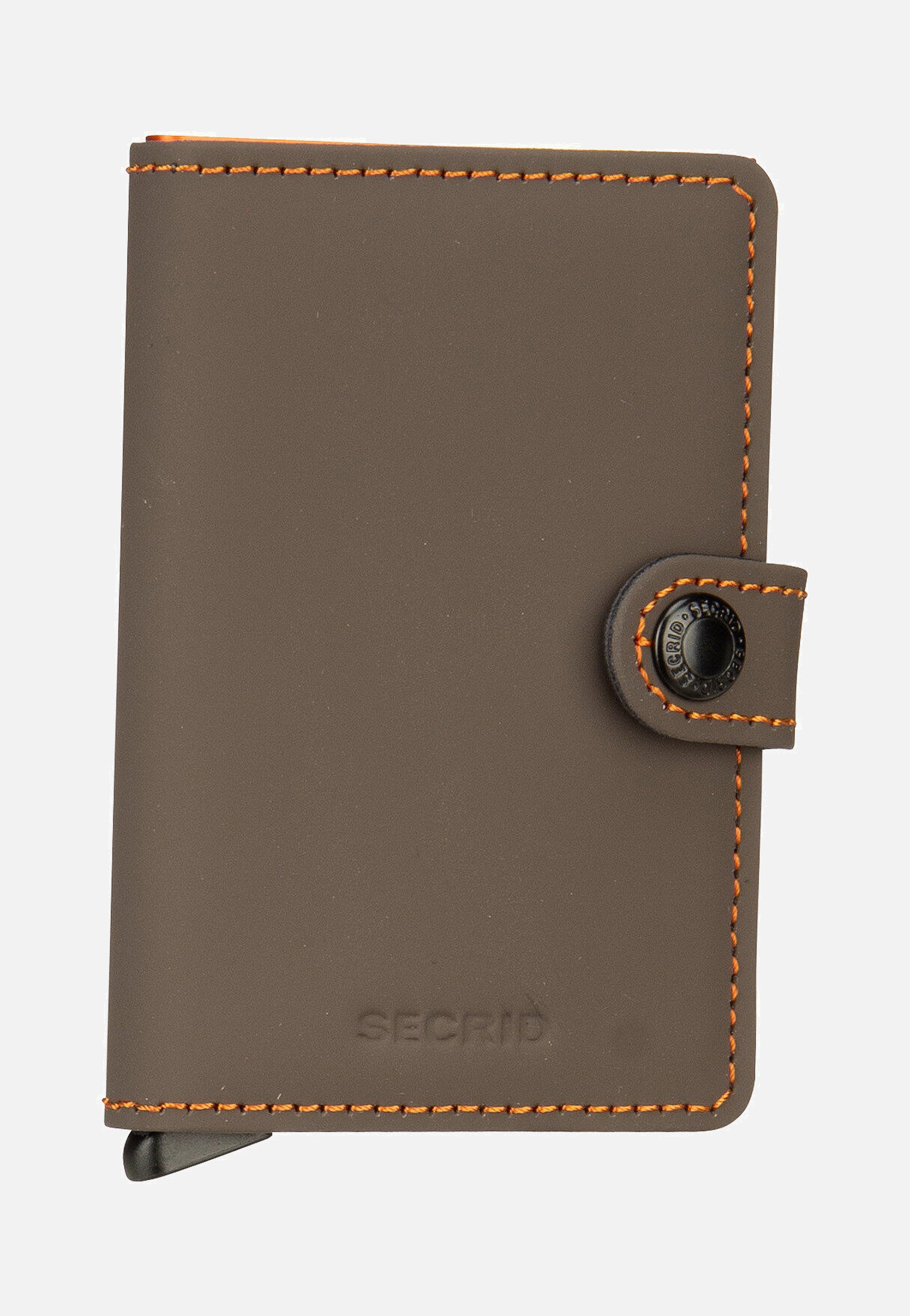 Secrid Miniwallet Matte Truffle-Orange Wallet