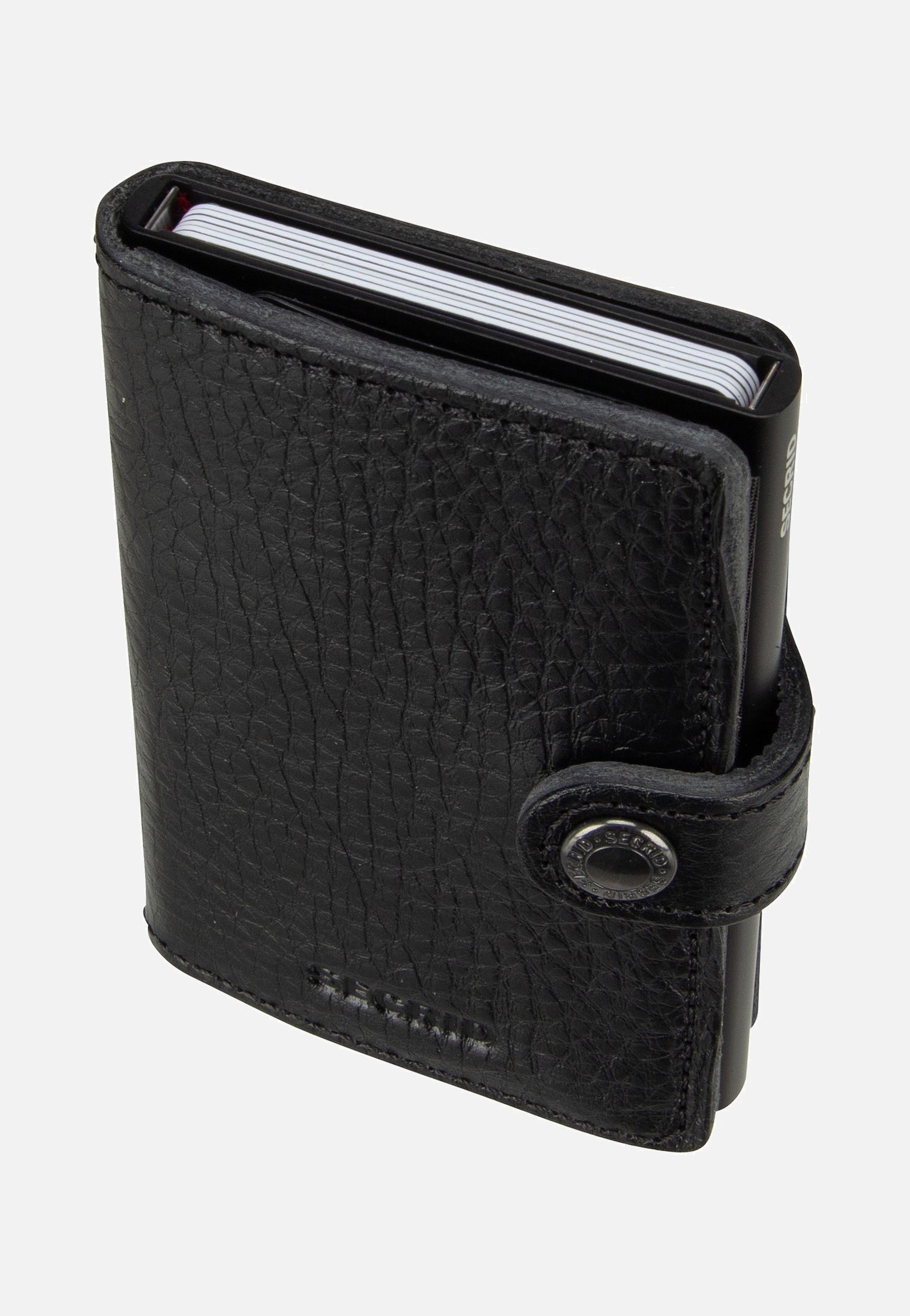 Secrid Miniwallet Veg Tanned Black-Black Wallet