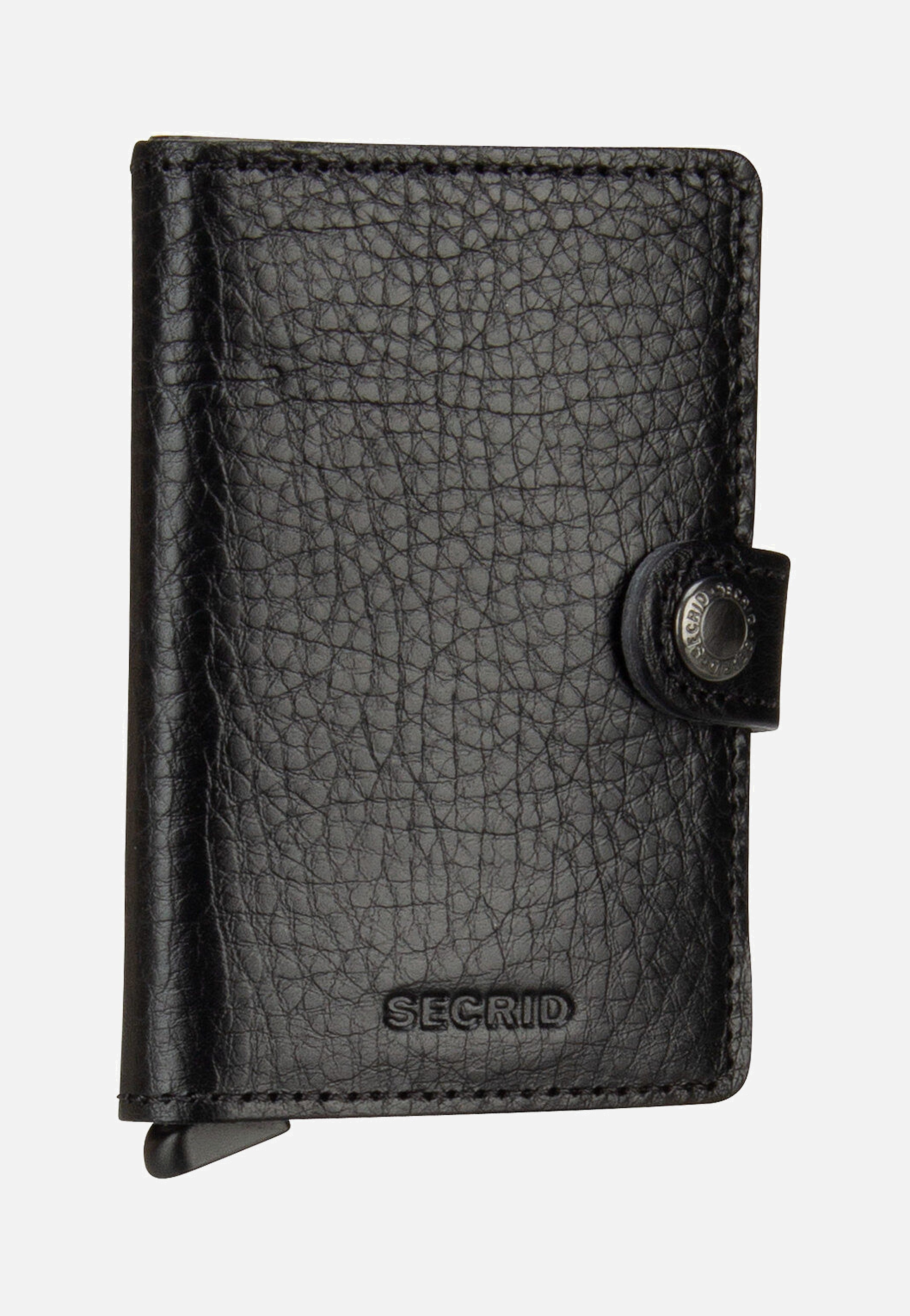 Secrid Miniwallet Veg Tanned Black-Black Wallet