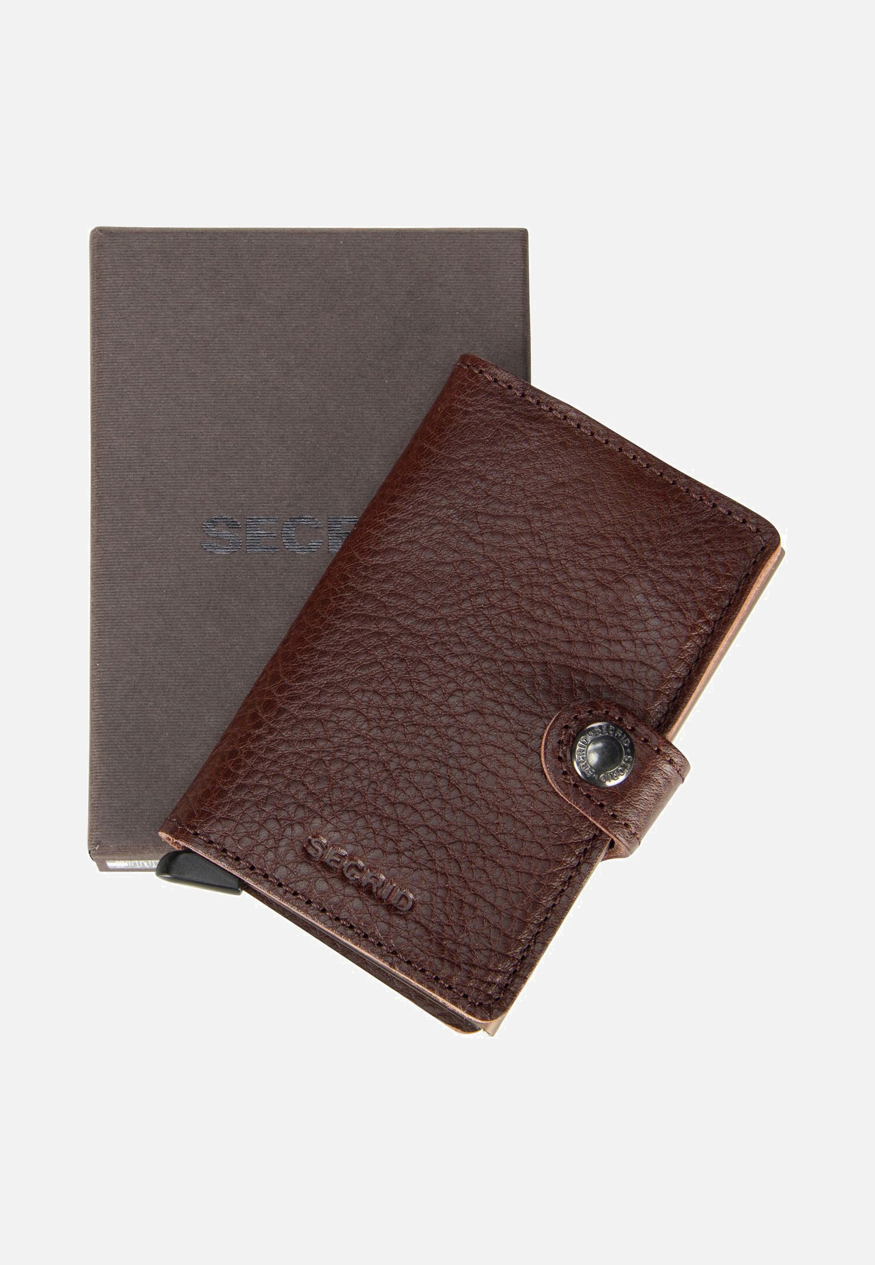 Secrid Miniwallet Veg Tanned Espresso-Brown Wallet