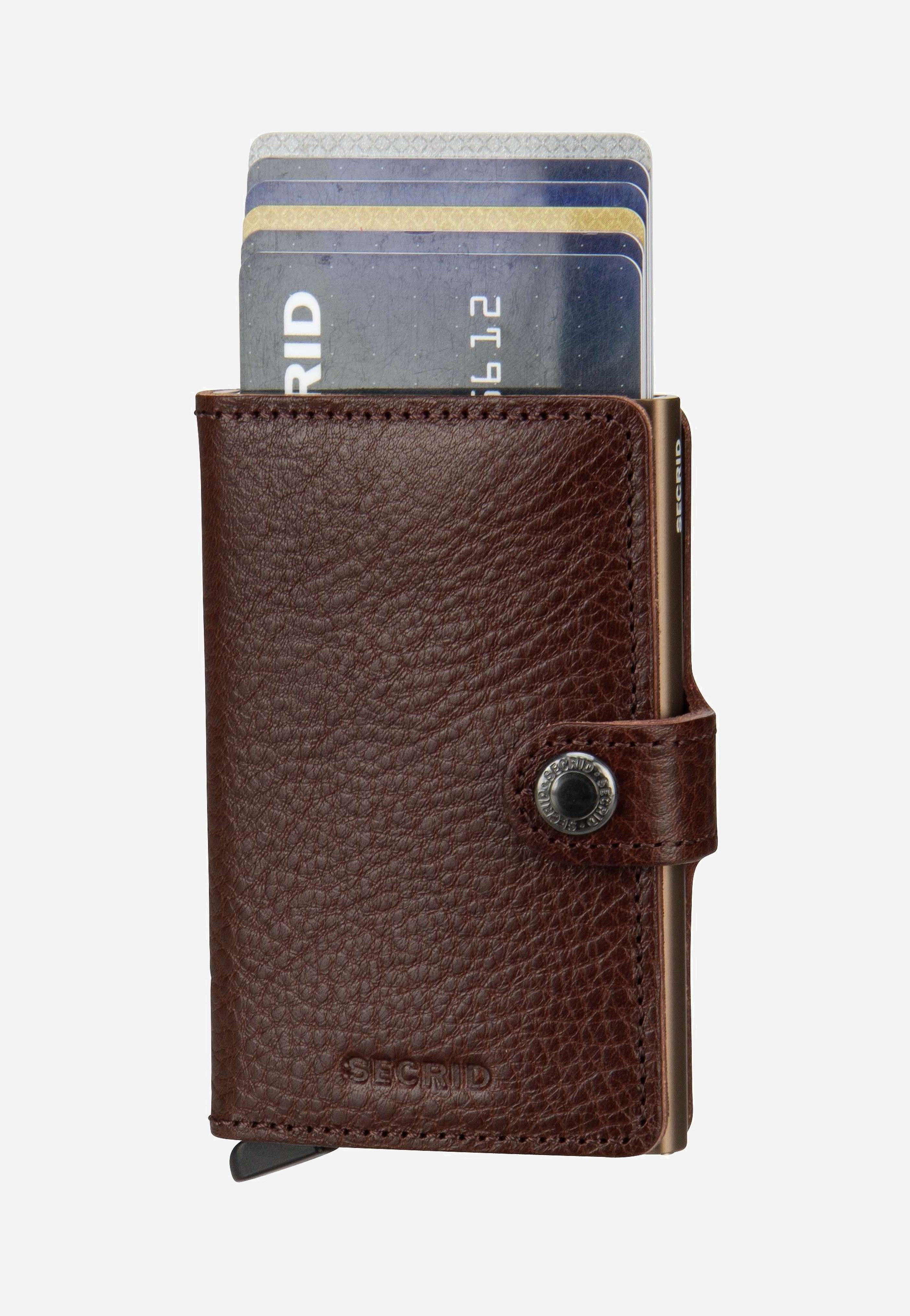 Secrid Miniwallet Veg Tanned Espresso-Brown Wallet