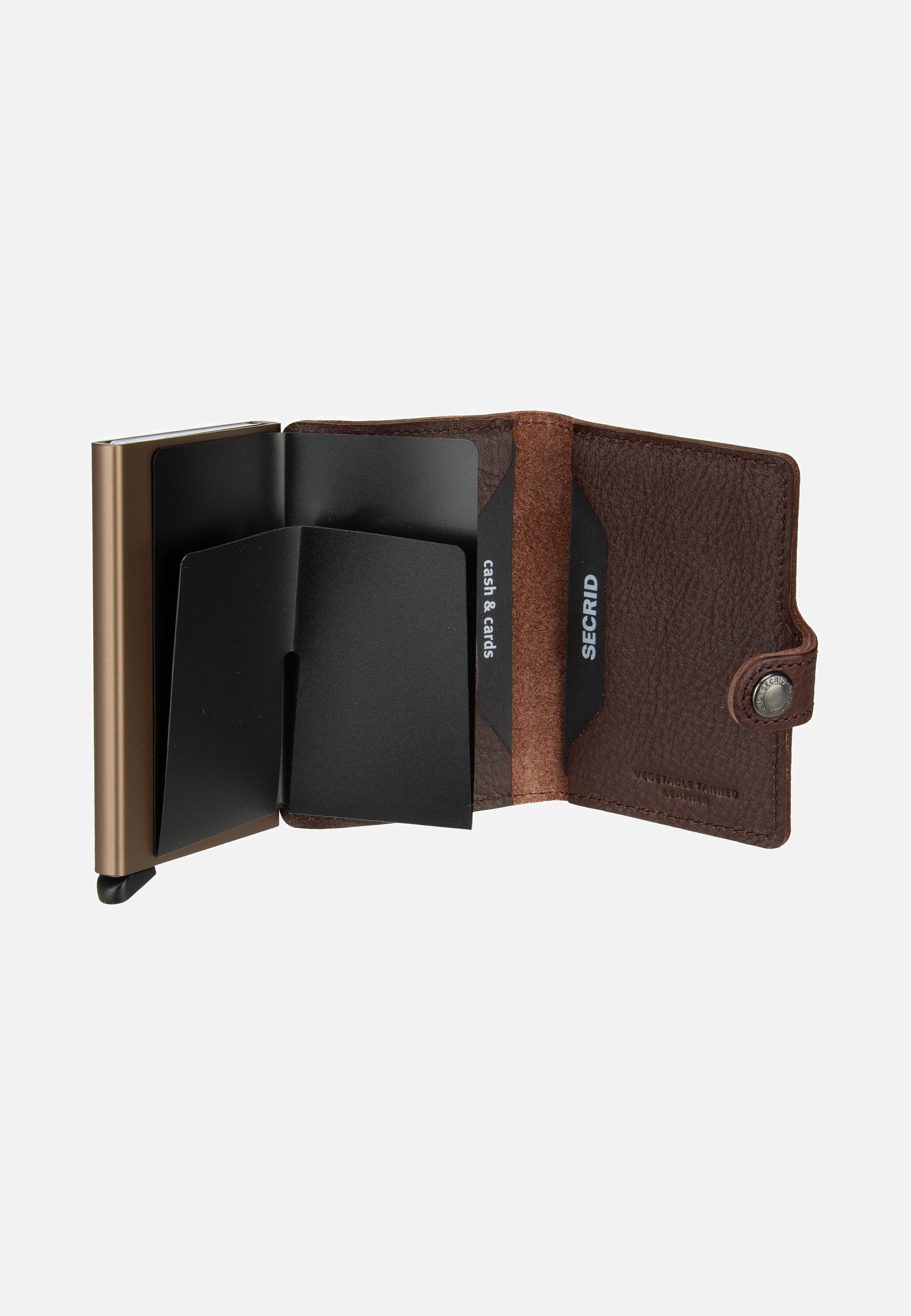 Secrid Miniwallet Veg Tanned Espresso-Brown Wallet