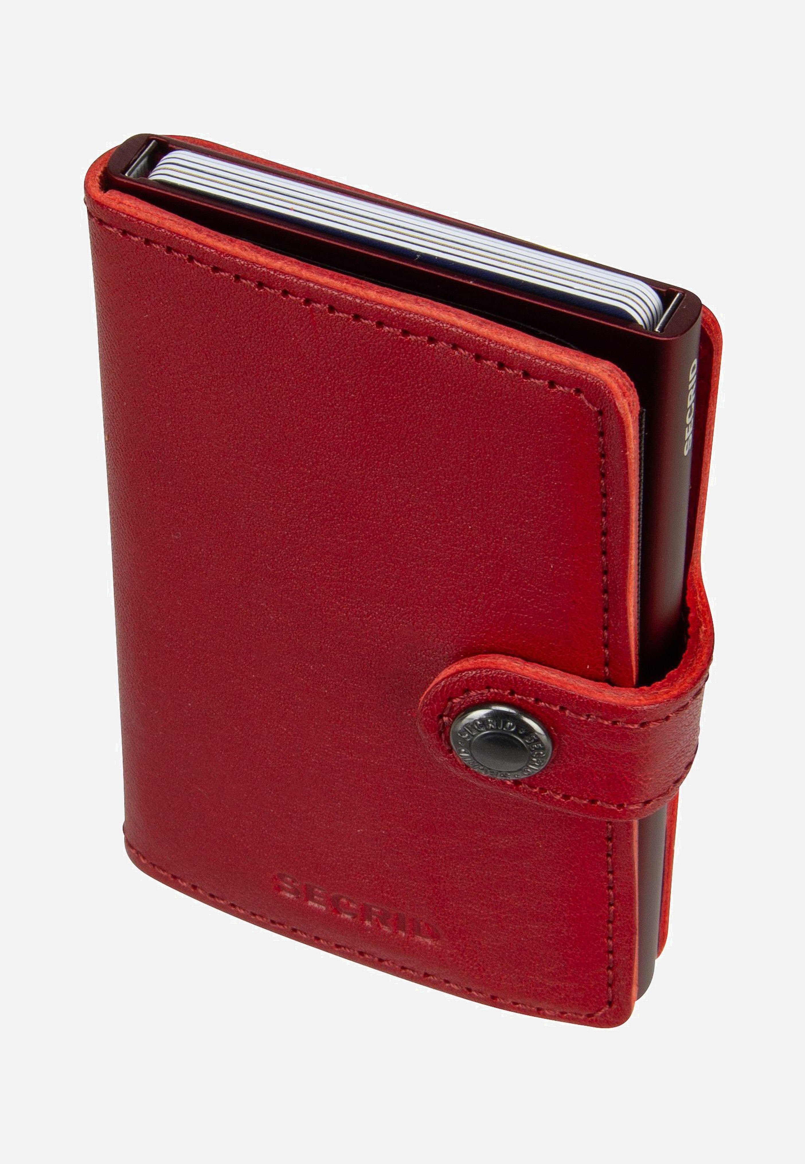 Secrid Miniwallet Veg Tanned Rosso-Bordeaux Wallet