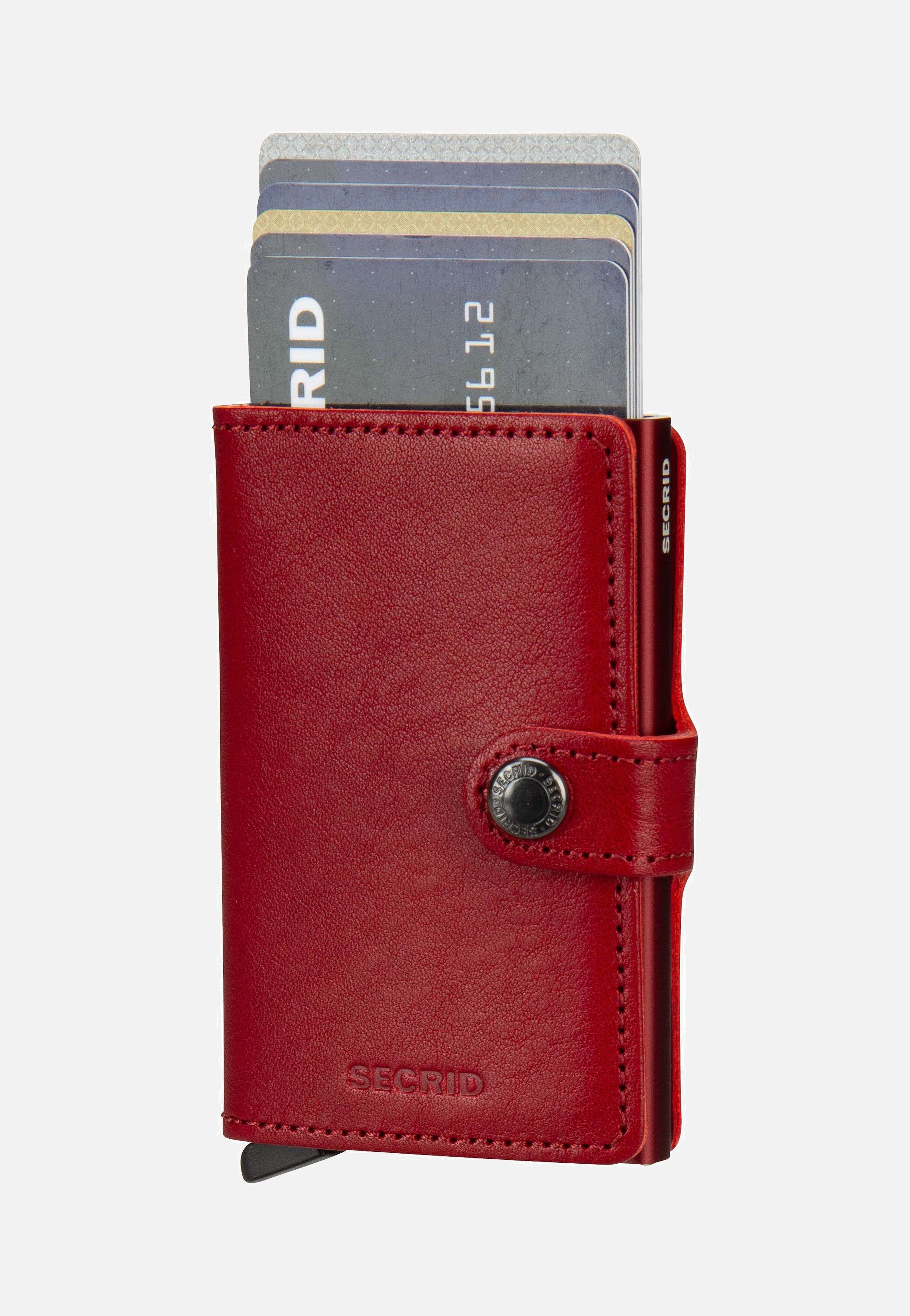 Secrid Miniwallet Veg Tanned Rosso-Bordeaux Wallet