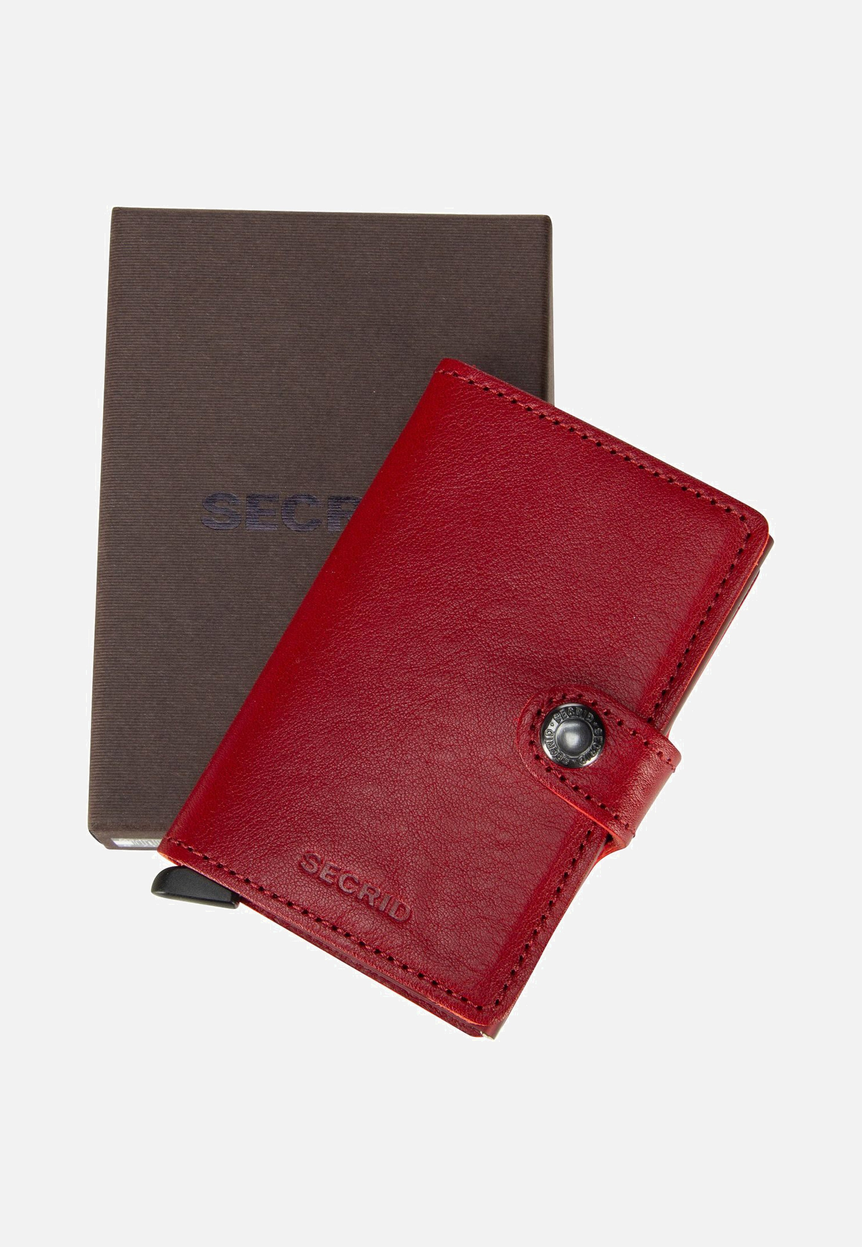 Secrid Miniwallet Veg Tanned Rosso-Bordeaux Wallet