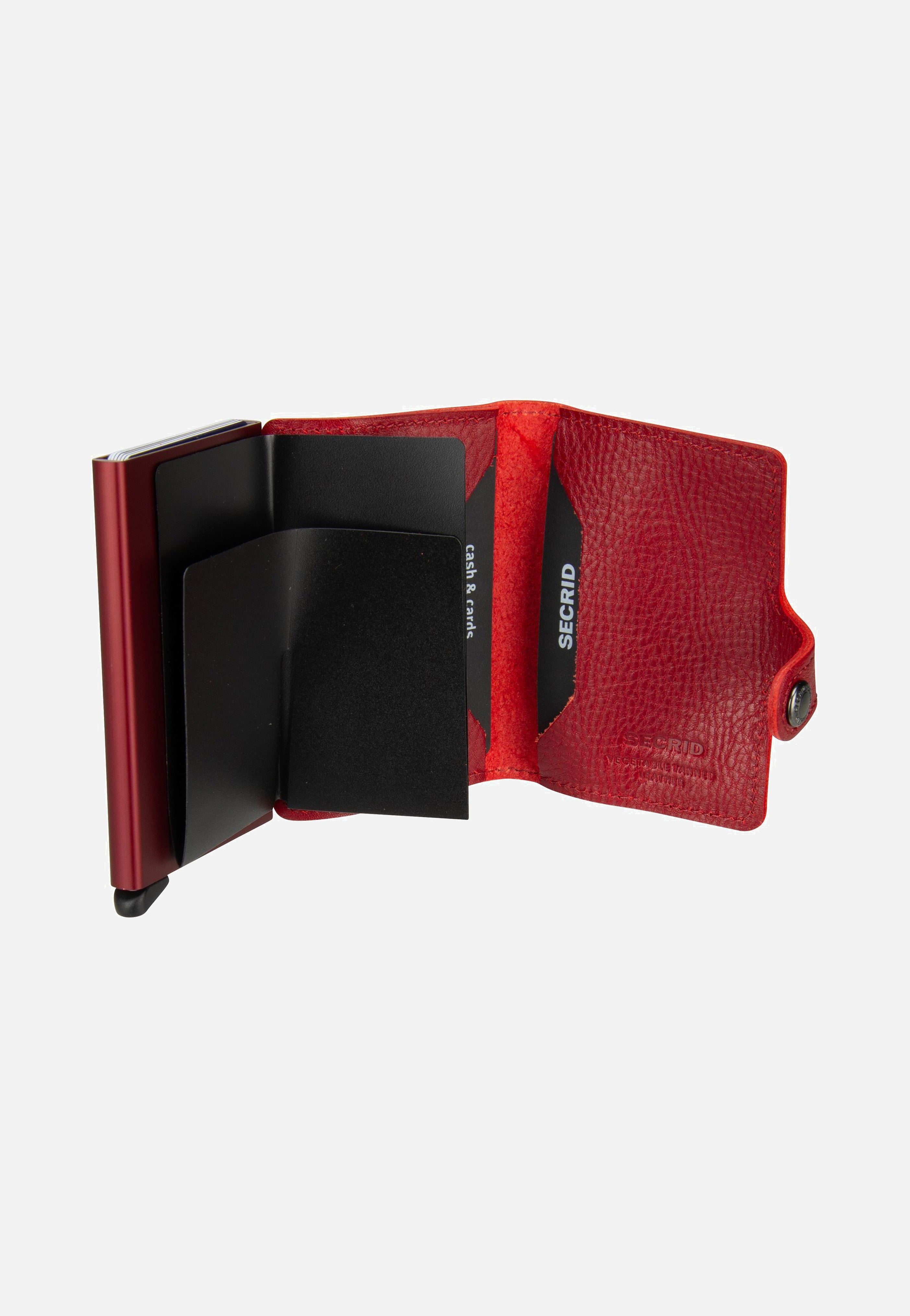 Secrid Miniwallet Veg Tanned Rosso-Bordeaux Wallet