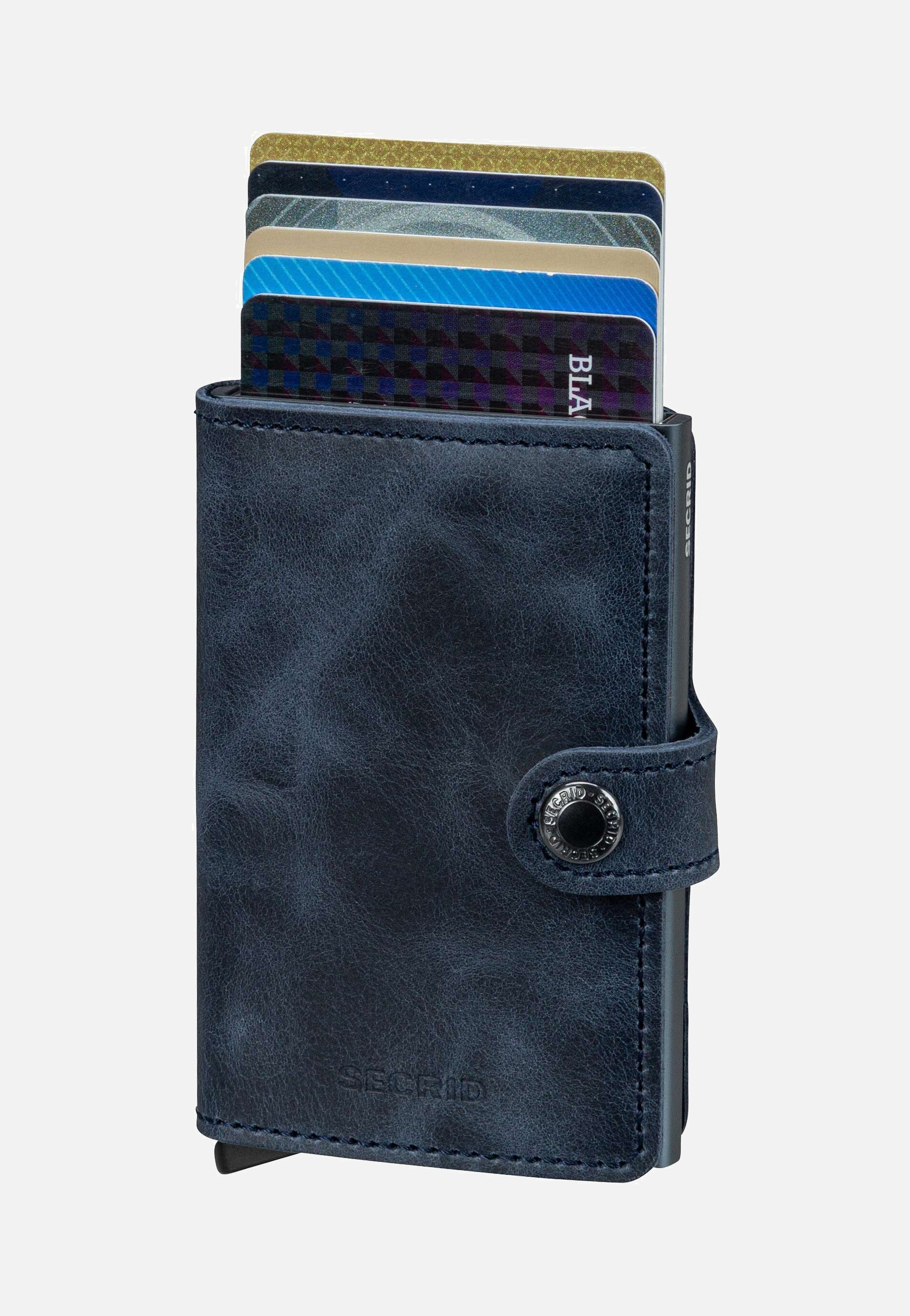 Secrid Miniwallet Vintage Blue Wallet