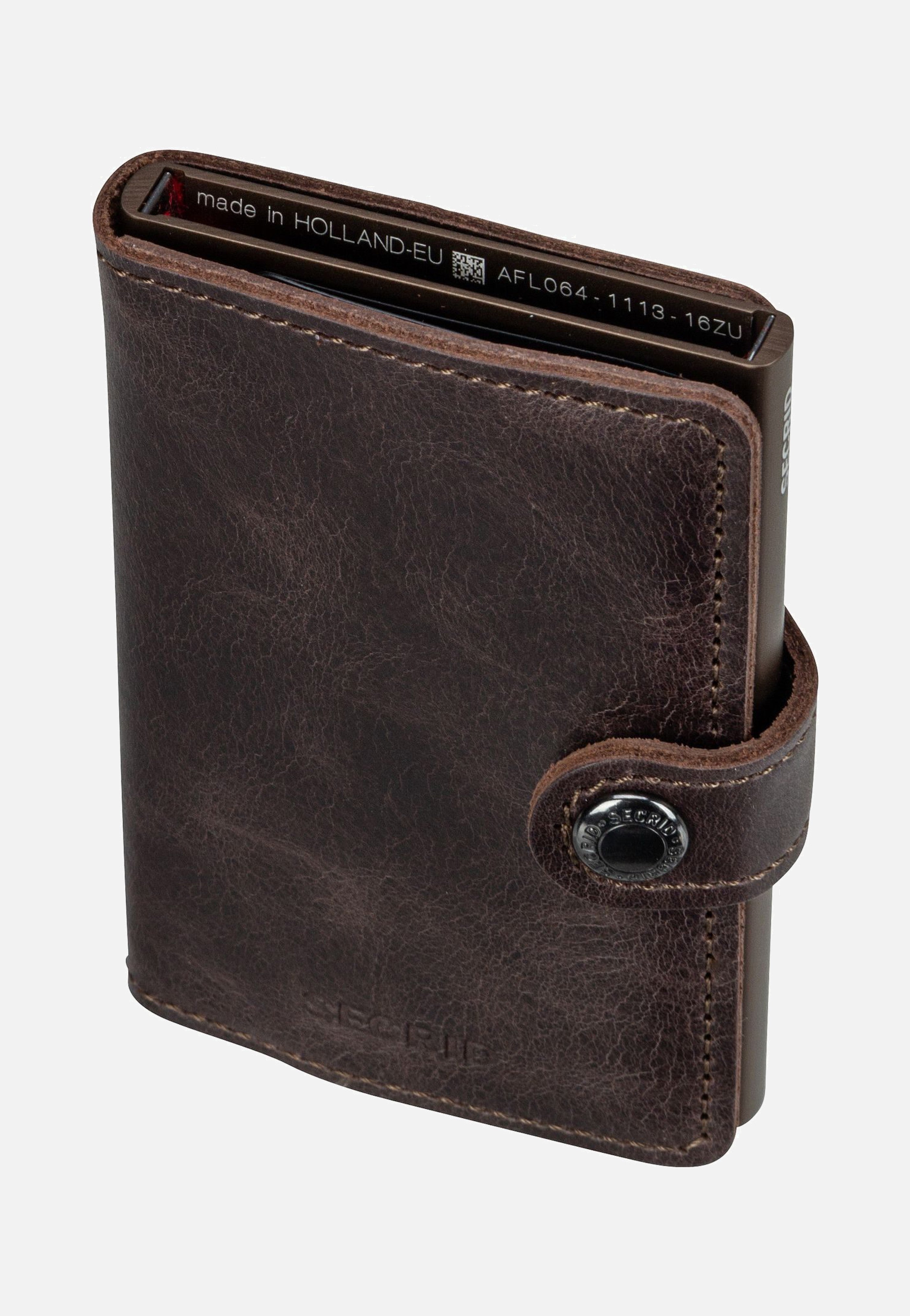 Secrid Miniwallet Vintage Chocolate Wallet
