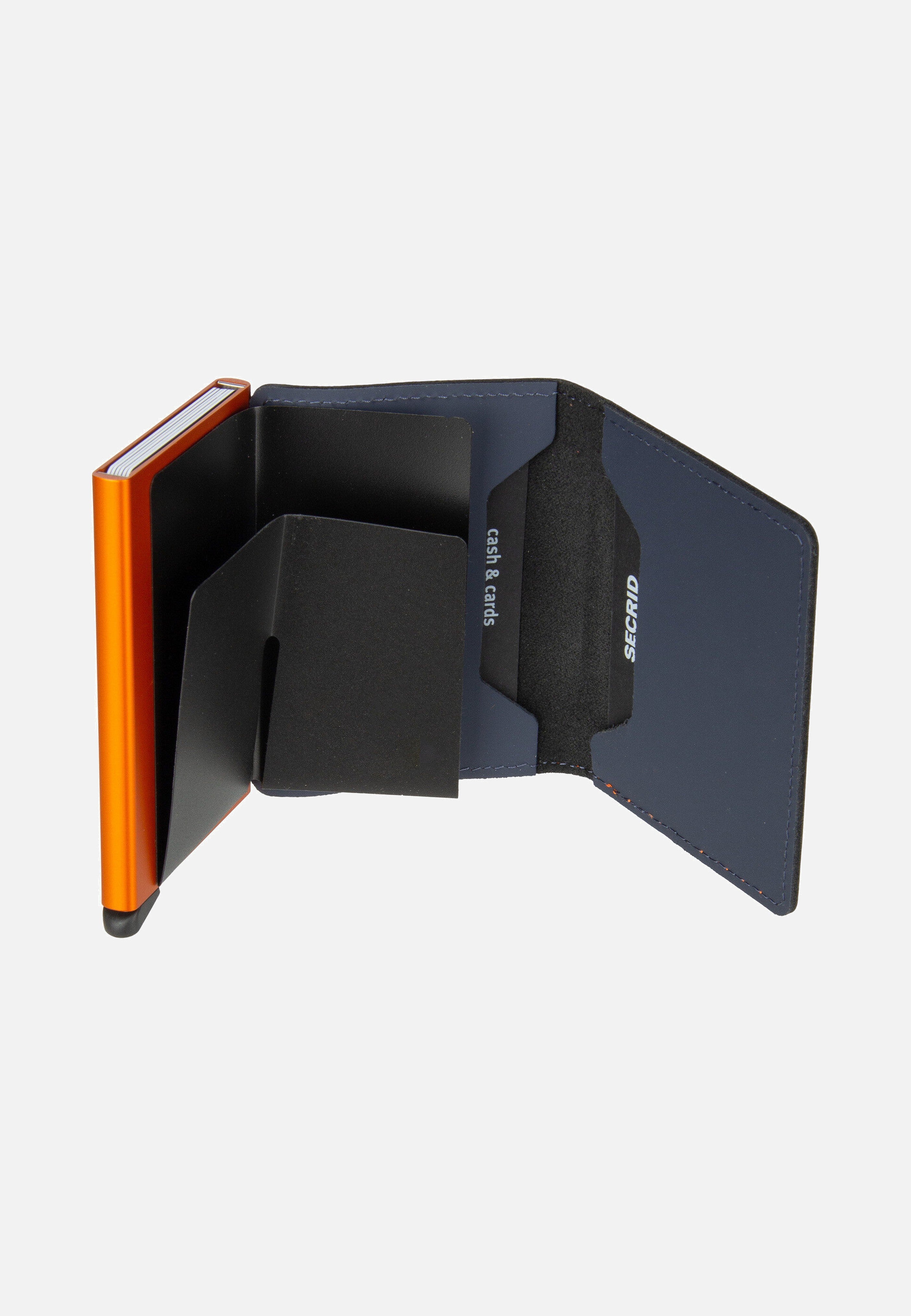 Secrid - Slimwallet Matte Night Blue-Orange - Wallet | Neutral-Image