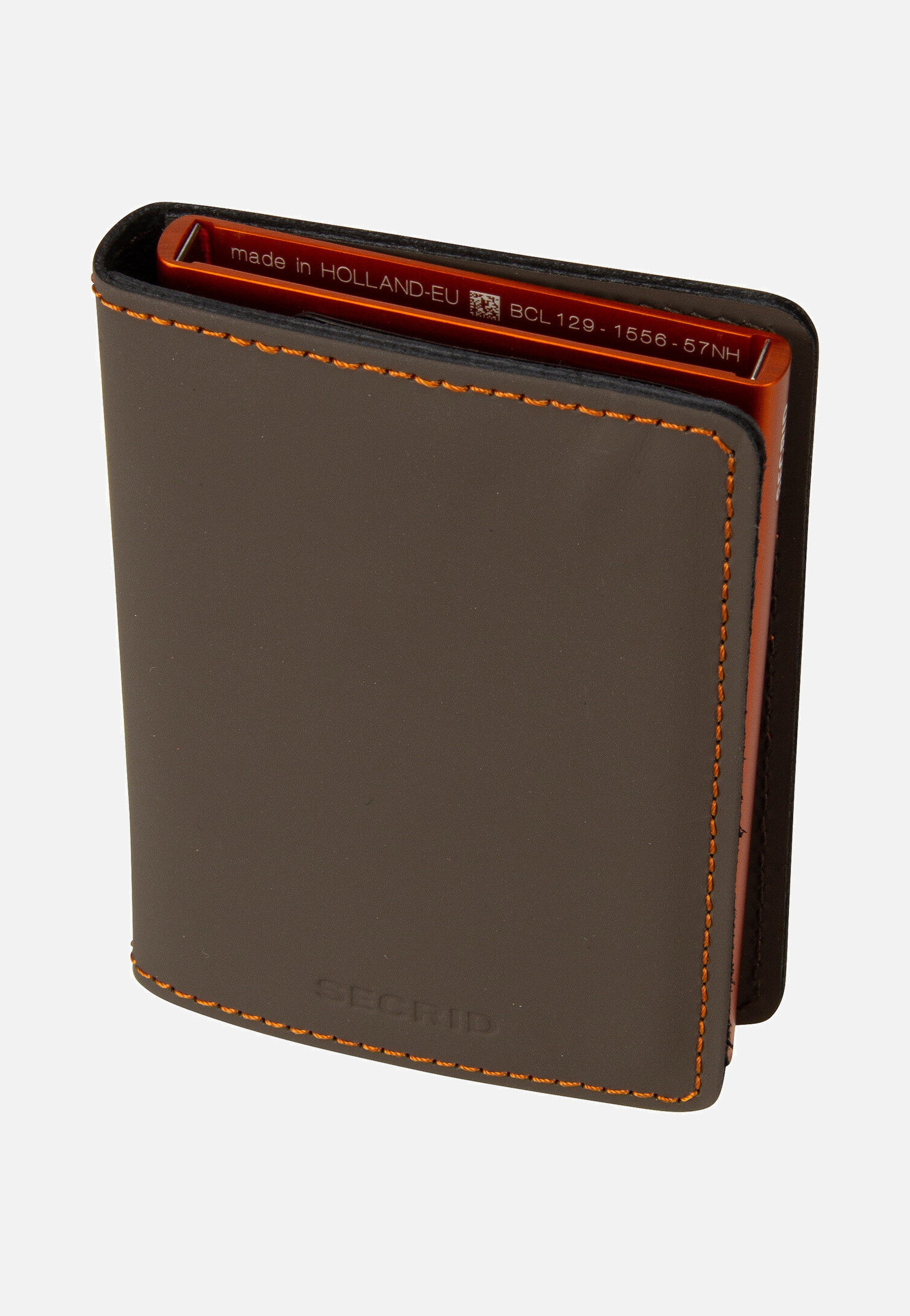 Secrid Slimwallet Matte Truffle-Orange Wallet