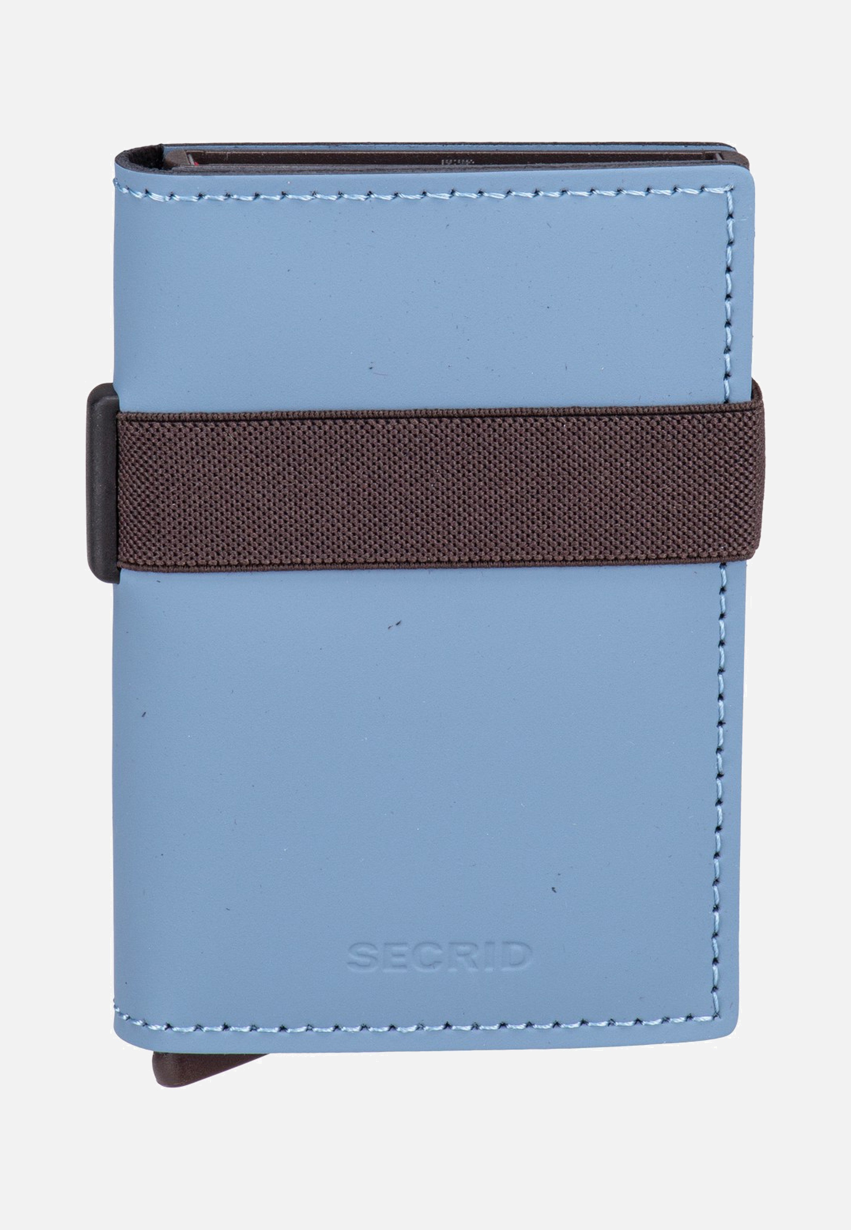 Secrid Bandwallet Matte Steel Blue-Brown Wallet