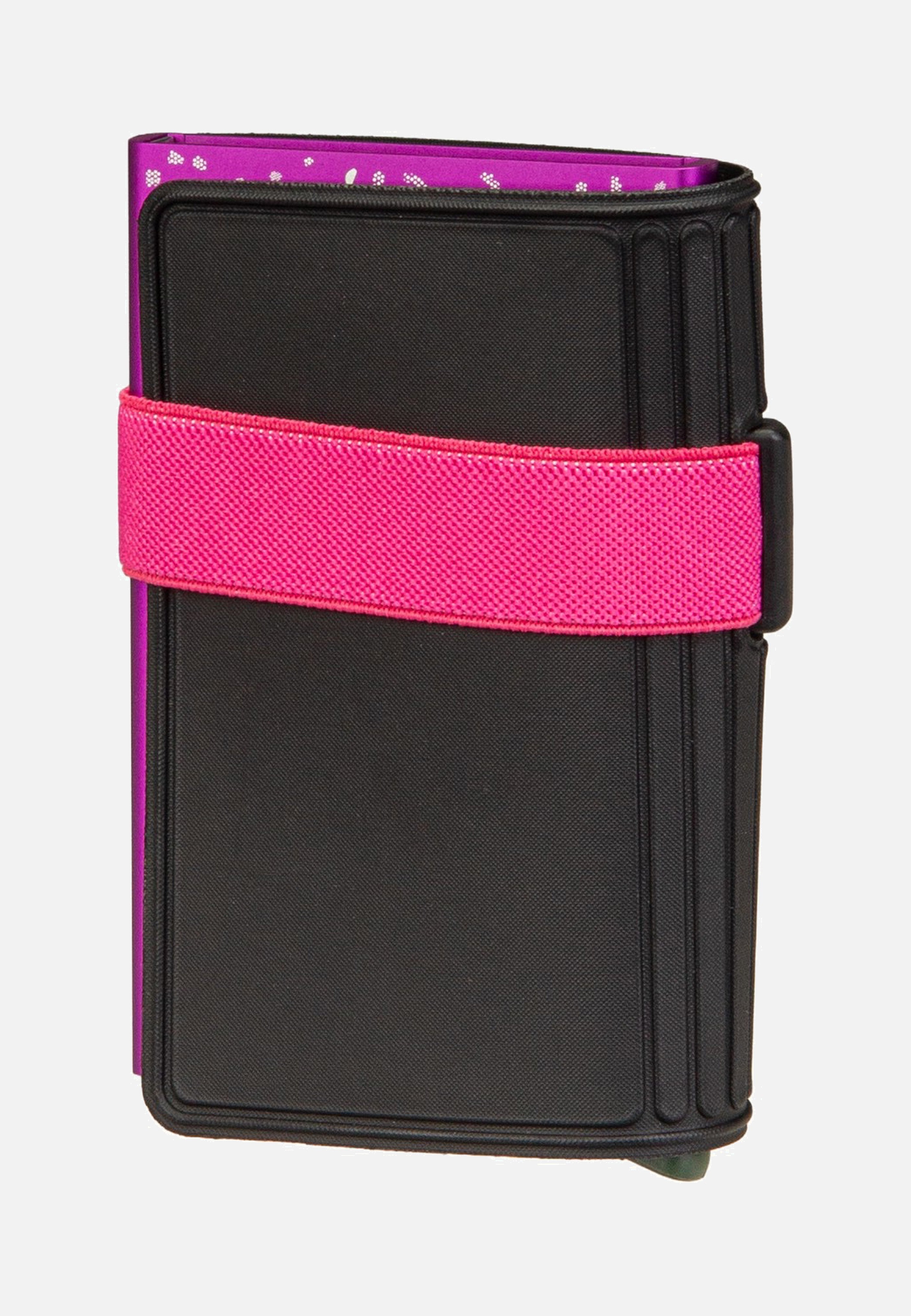 Secrid Bandwallet TPU Sheltersuit Black-Fuchsia Wallet