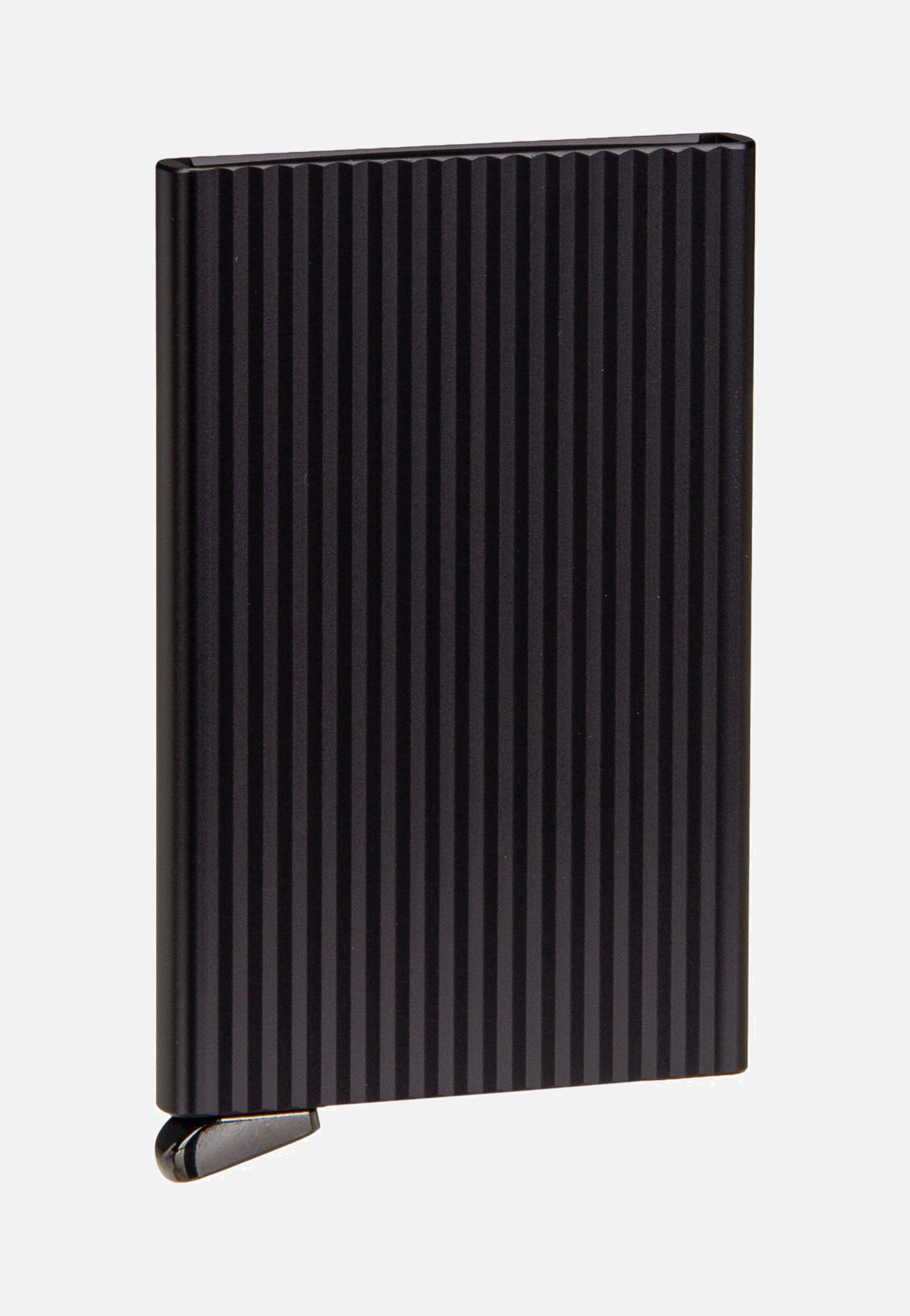 Secrid Cardprotector Fluted Black+ Card Holder