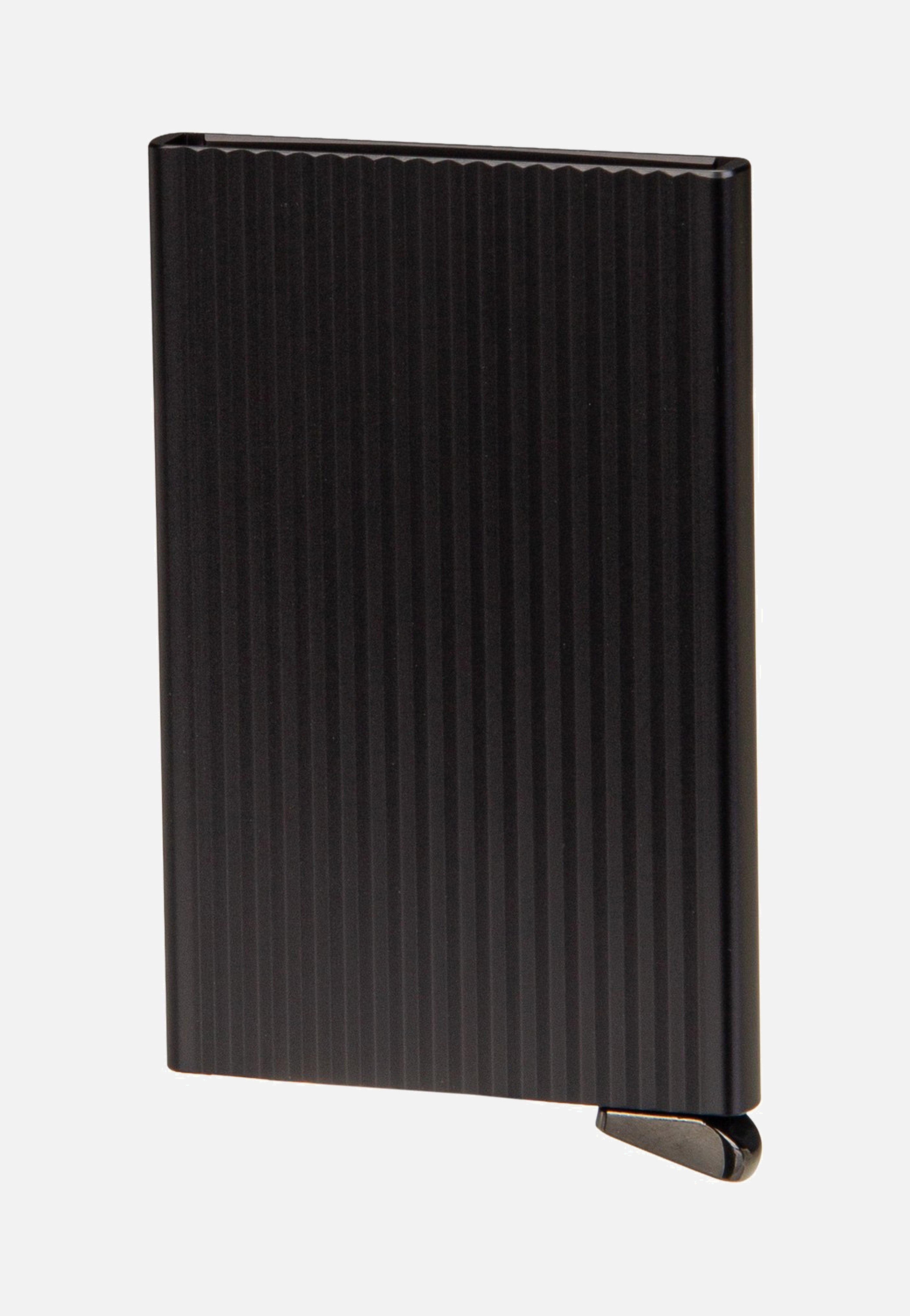 Secrid Cardprotector Fluted Black+ Card Holder