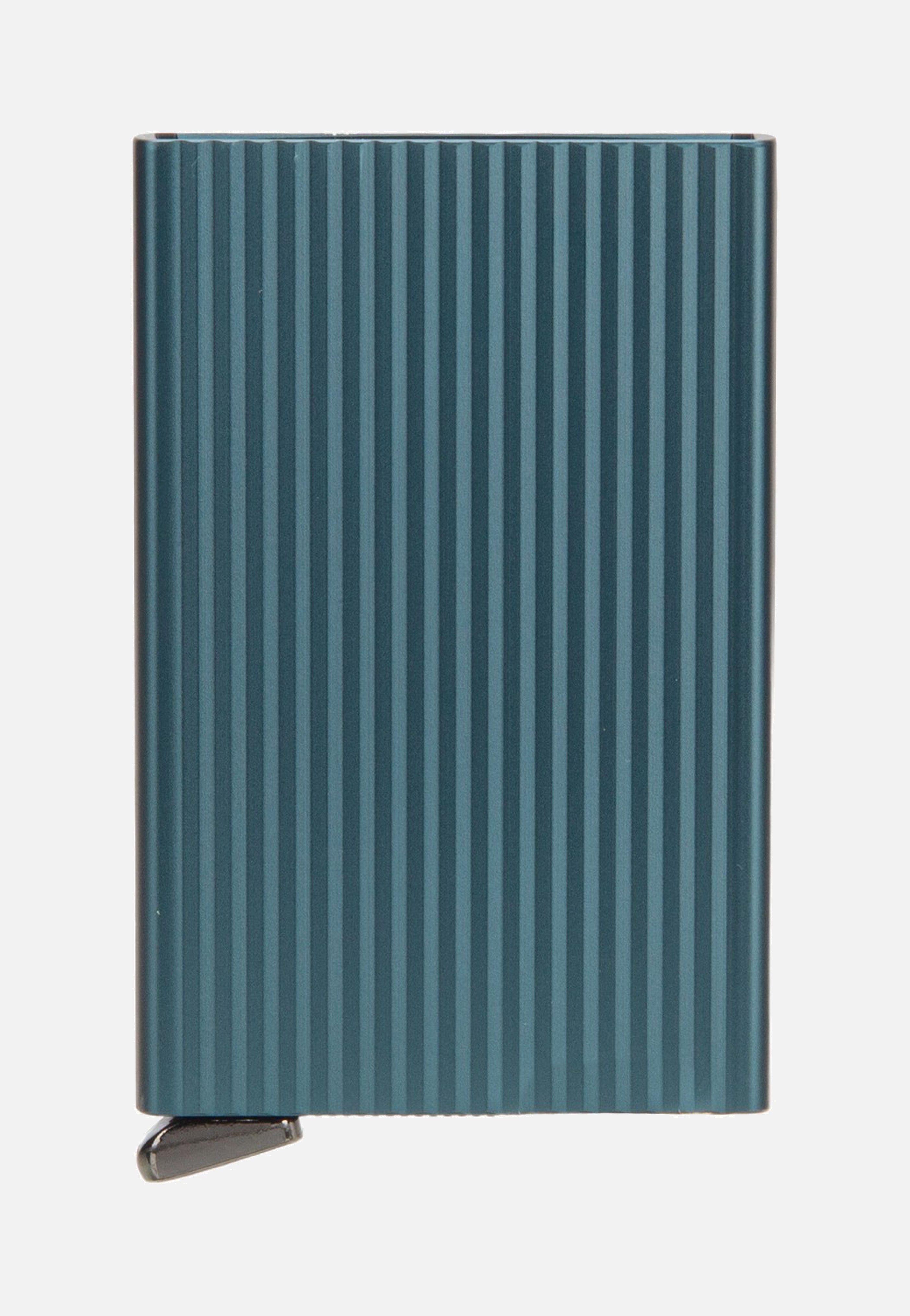 Secrid Cardprotector Fluted Teal+ Card Holder