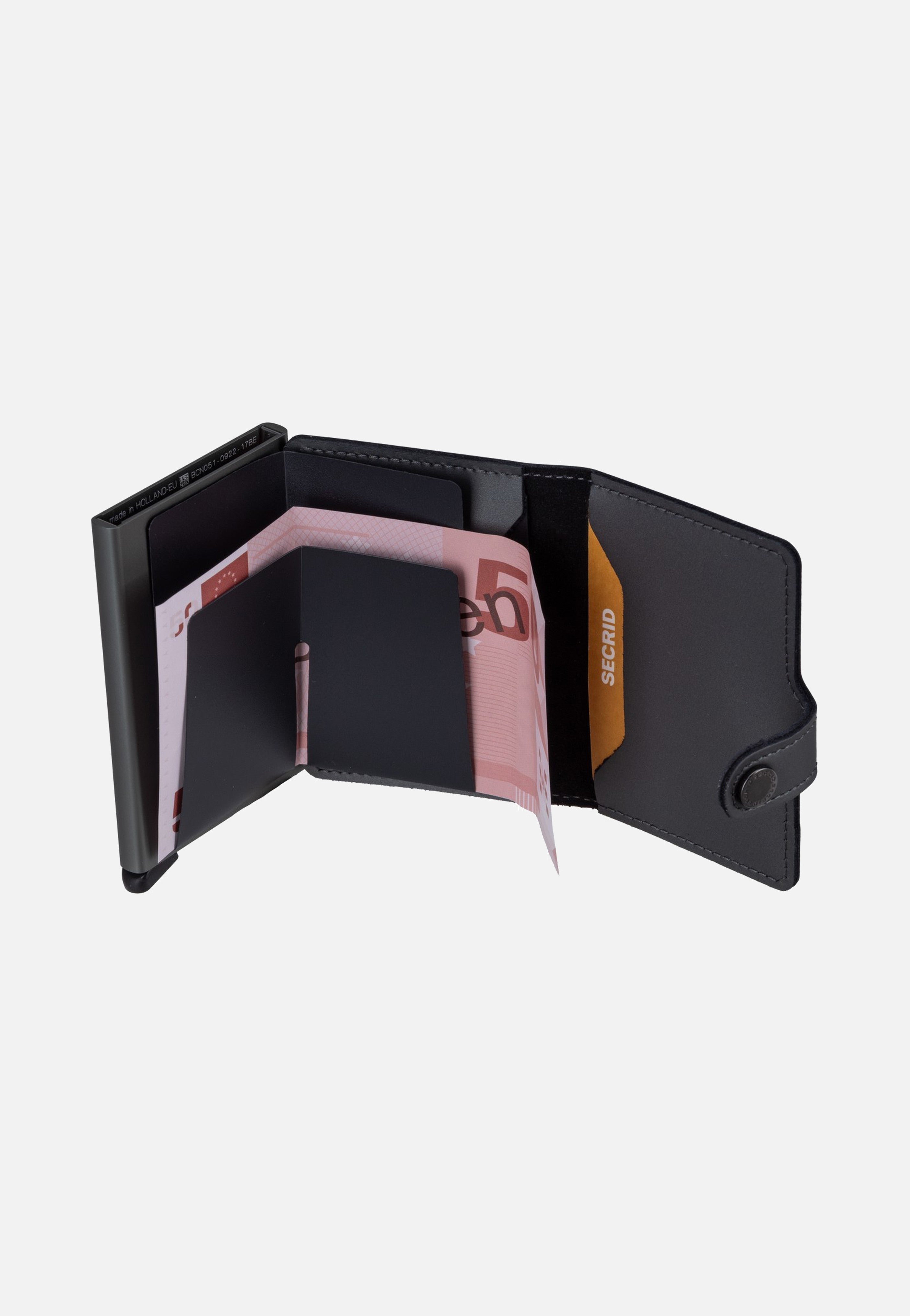 Secrid Miniwallet Matte Satin Steel Wallet