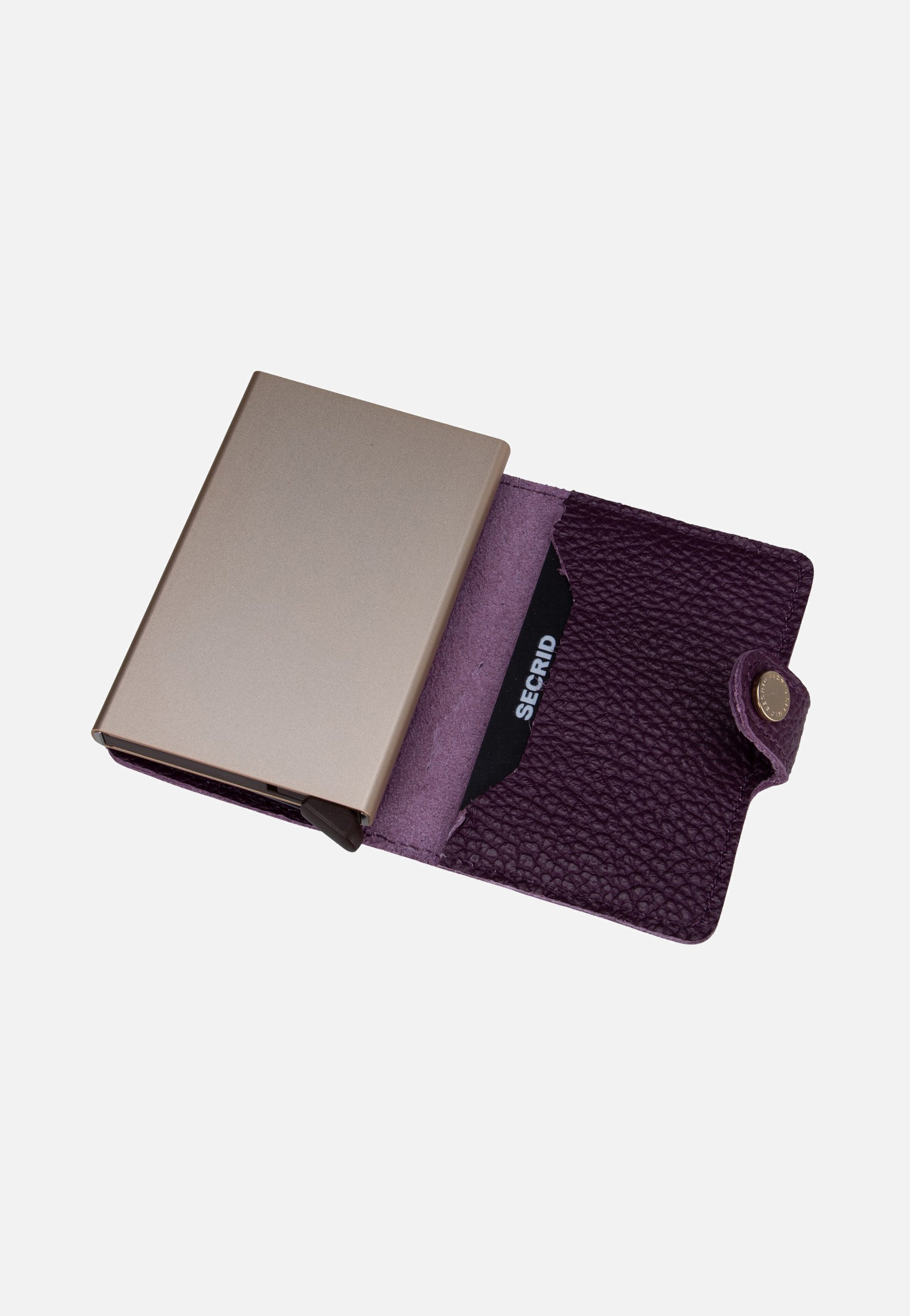 Secrid Miniwallet Pebble Grape Wallet