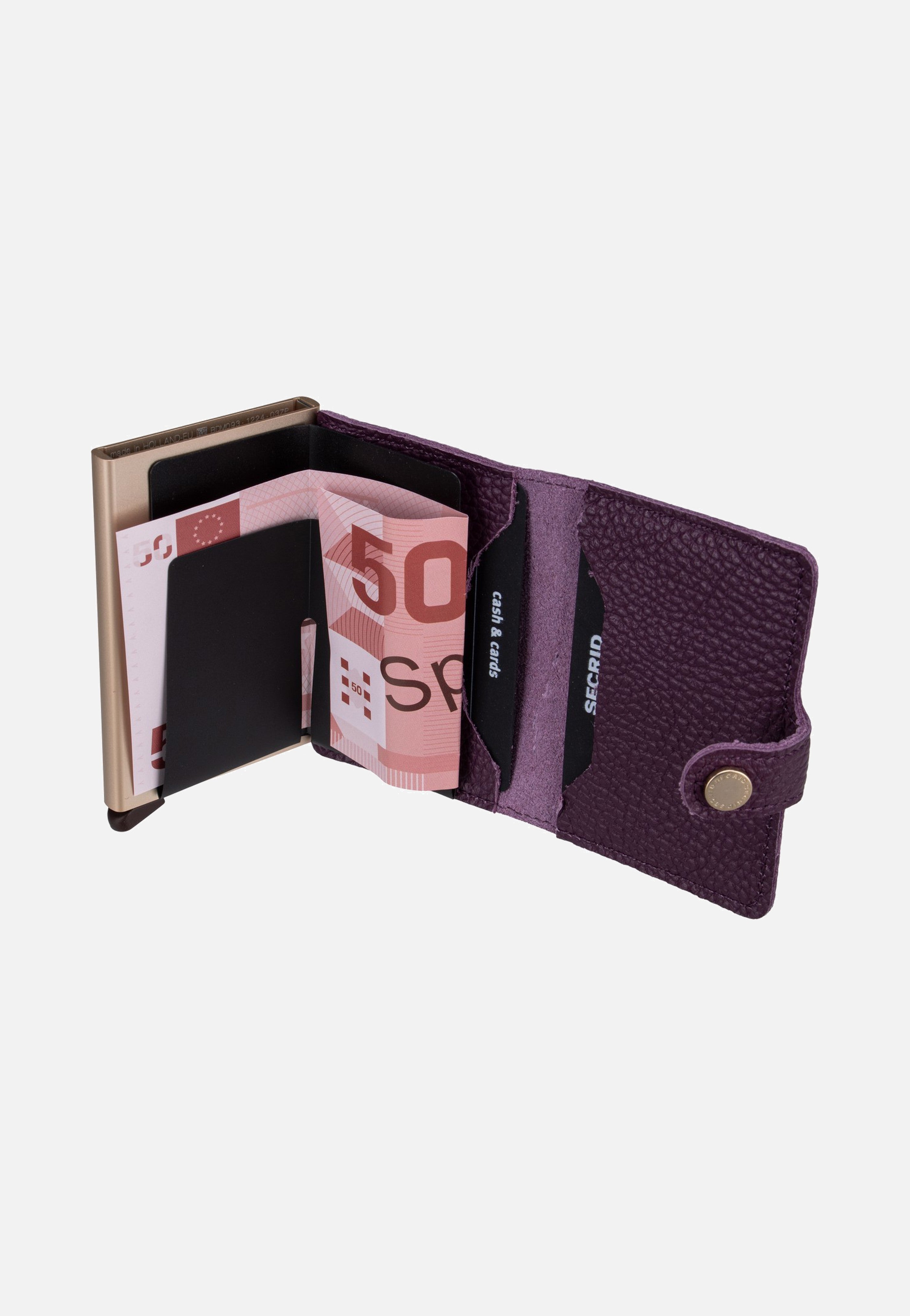 Secrid Miniwallet Pebble Grape Wallet