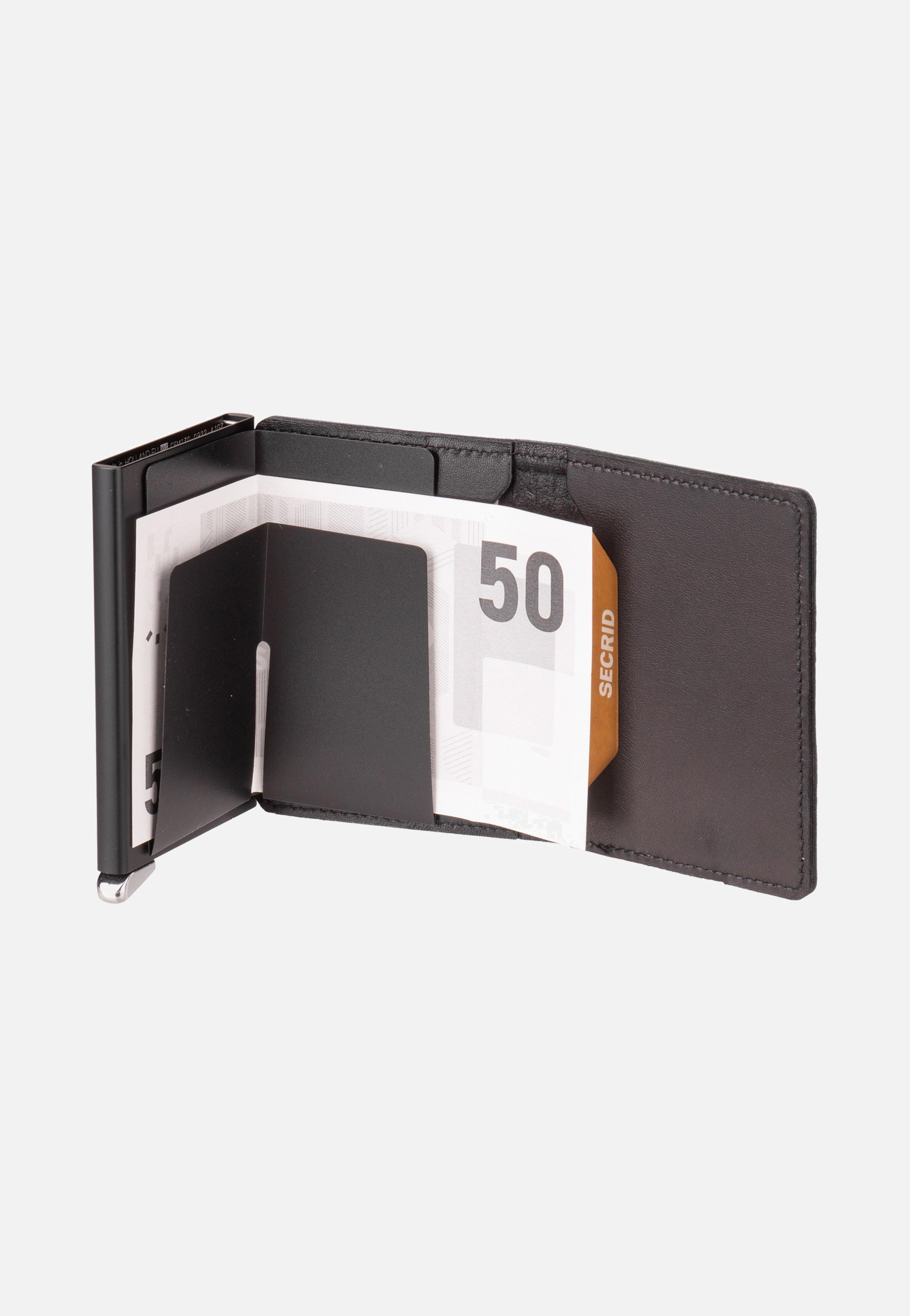 Secrid - Slimwallet Emboss Lines Black+ - Wallet | Neutral-Image