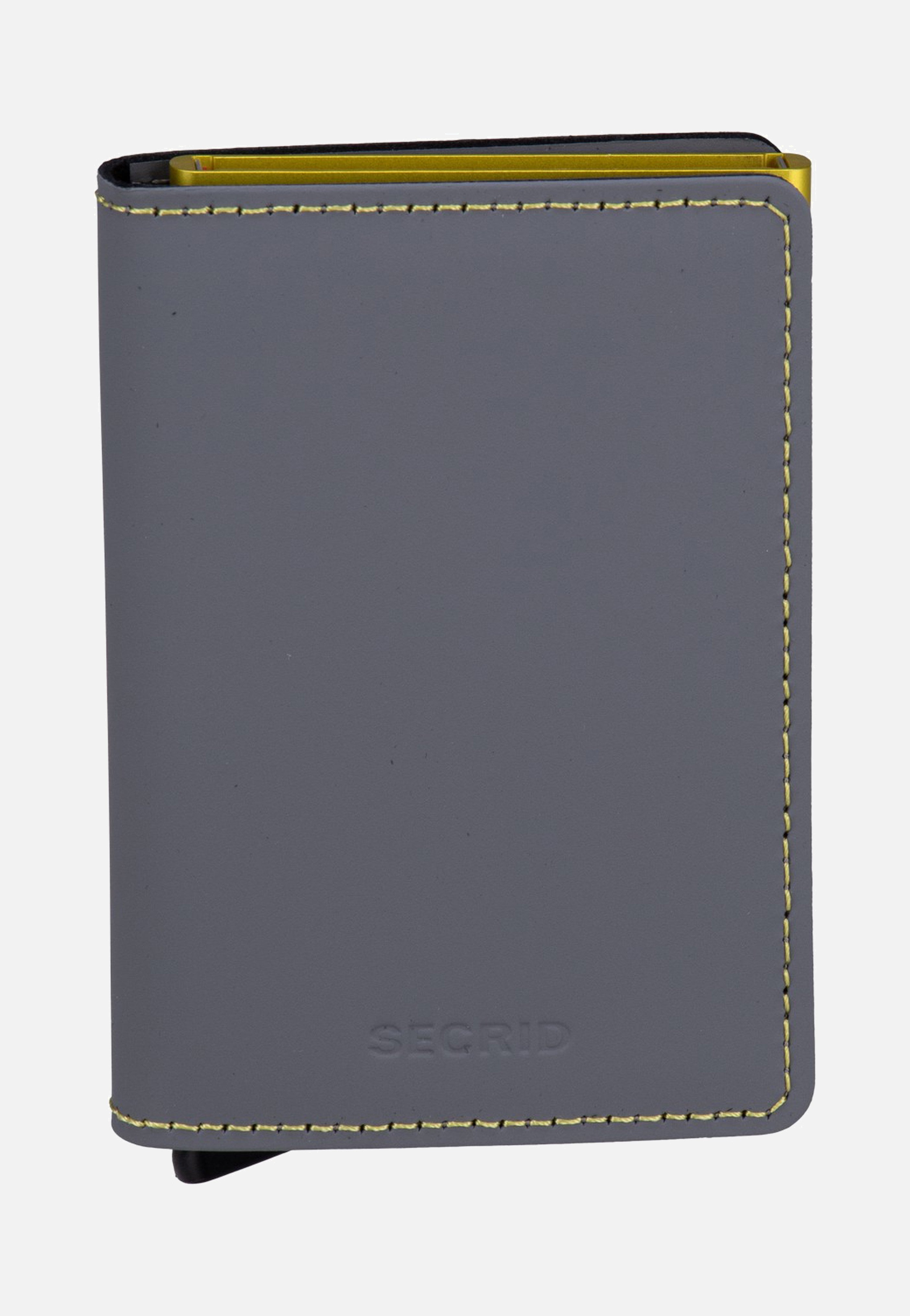 Secrid - Slimwallet Matte Grey-Lime - Wallet | Neutral-Image