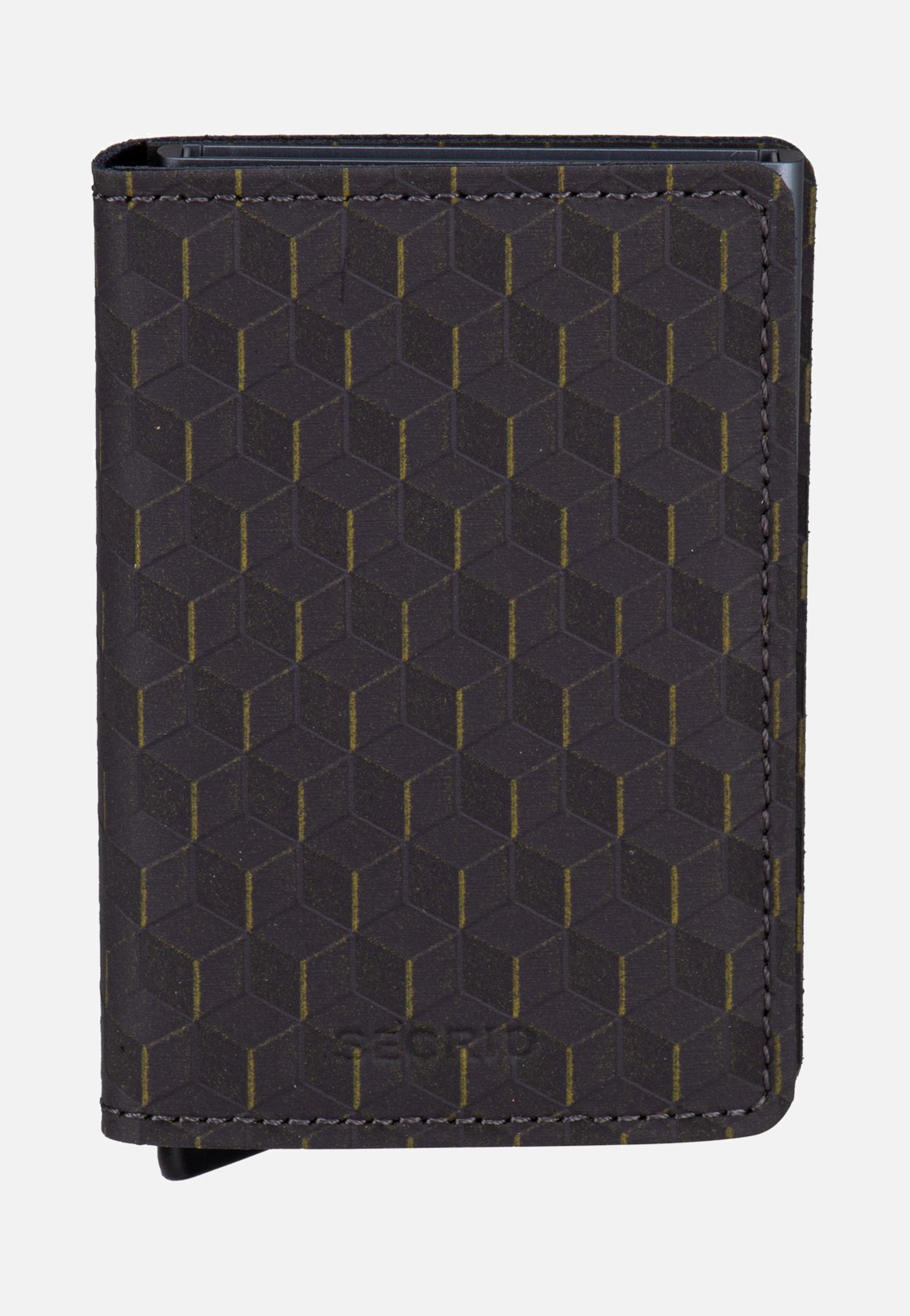 Secrid Slimwallet Optical Grey-Yellow Wallet