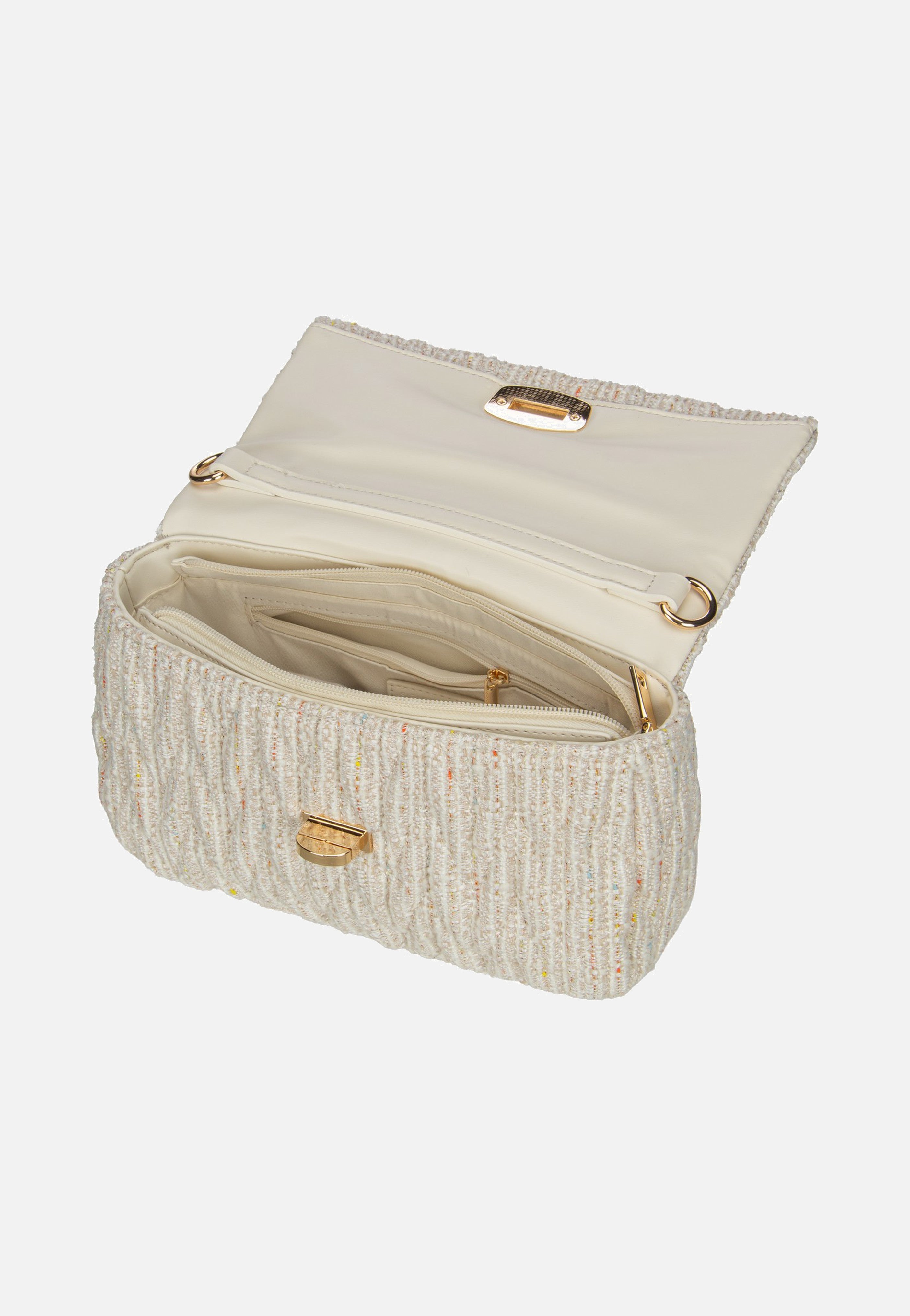 Seidenfelt Floro Happy Beige Shoulder Bag