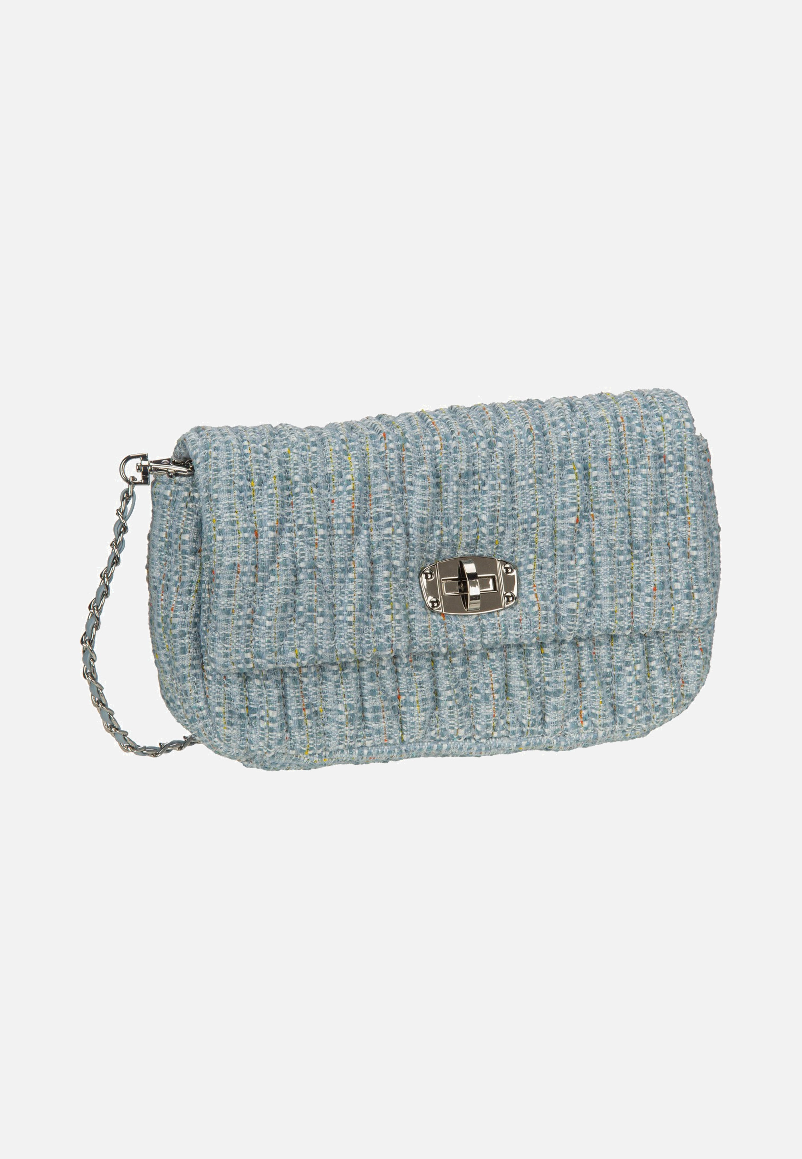 Seidenfelt Floro Sea Blue Shoulder Bag