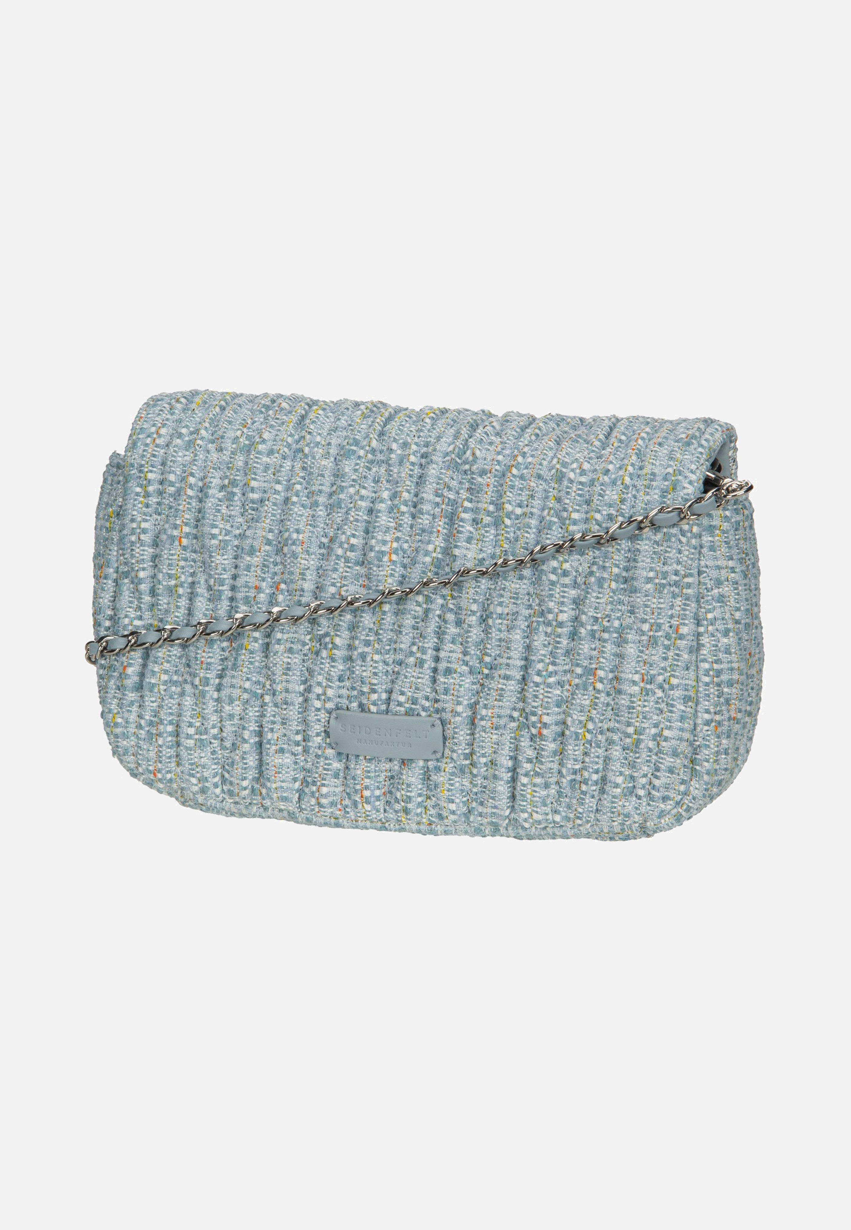Seidenfelt Floro Sea Blue Shoulder Bag
