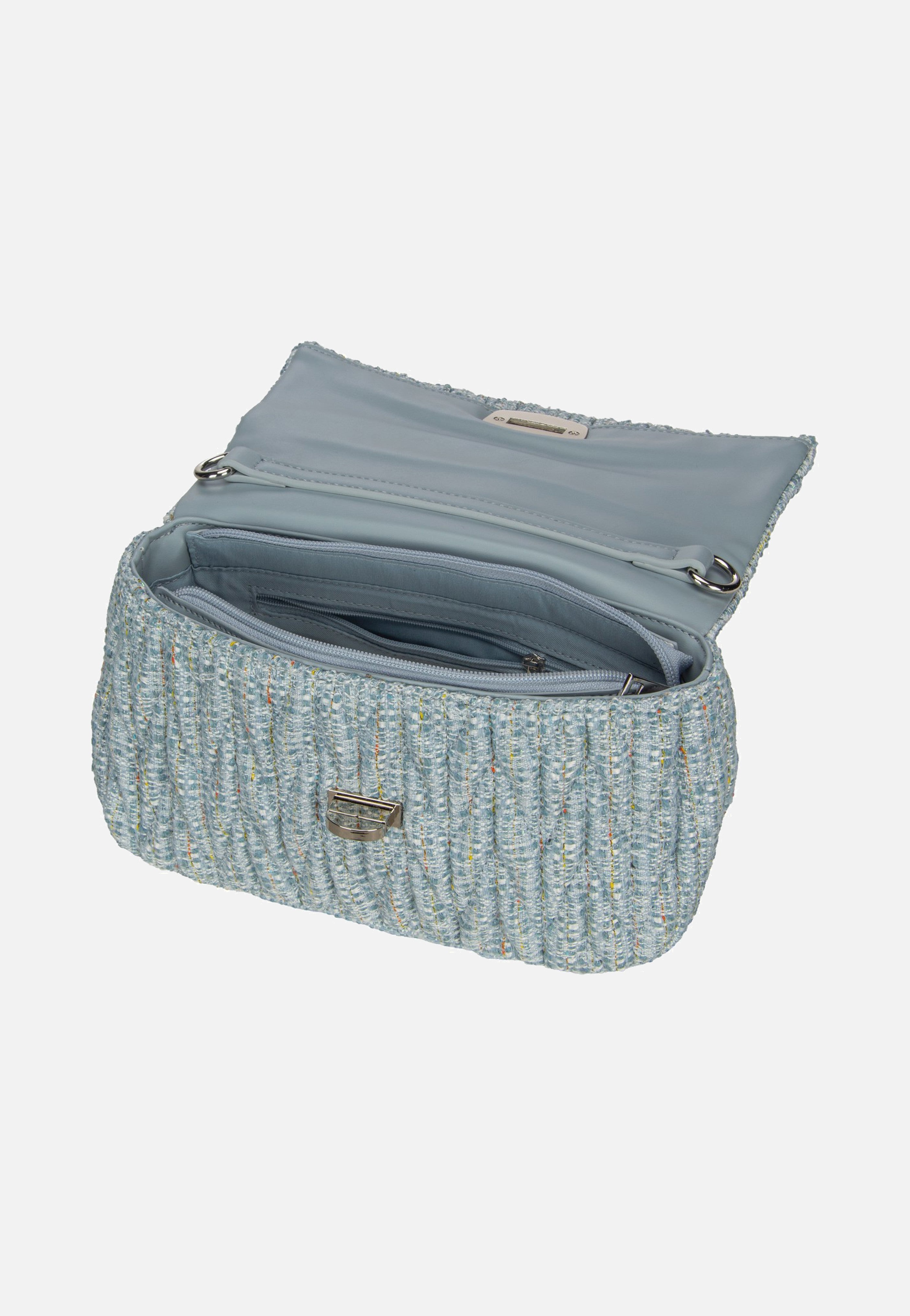 Seidenfelt Floro Sea Blue Shoulder Bag