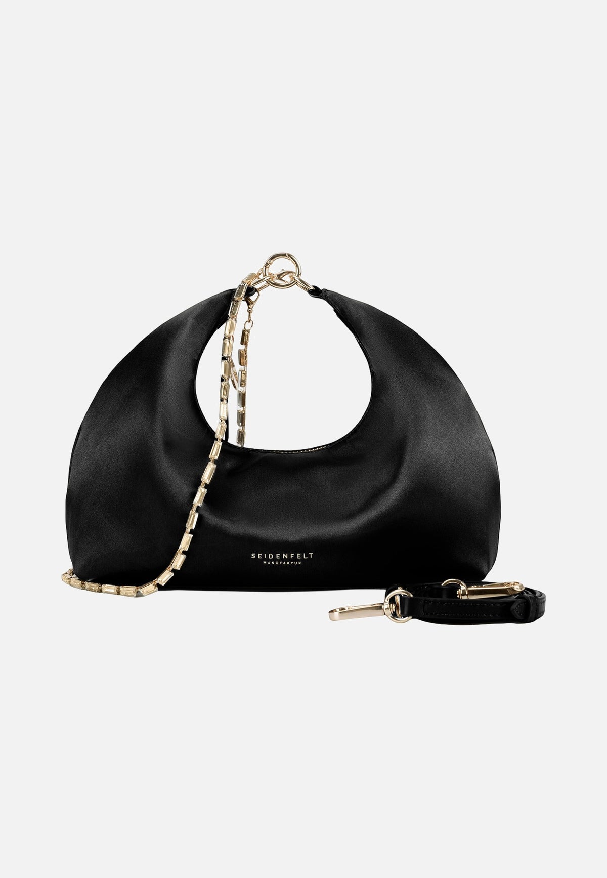 Seidenfelt Kitee Black Borsa da sera
