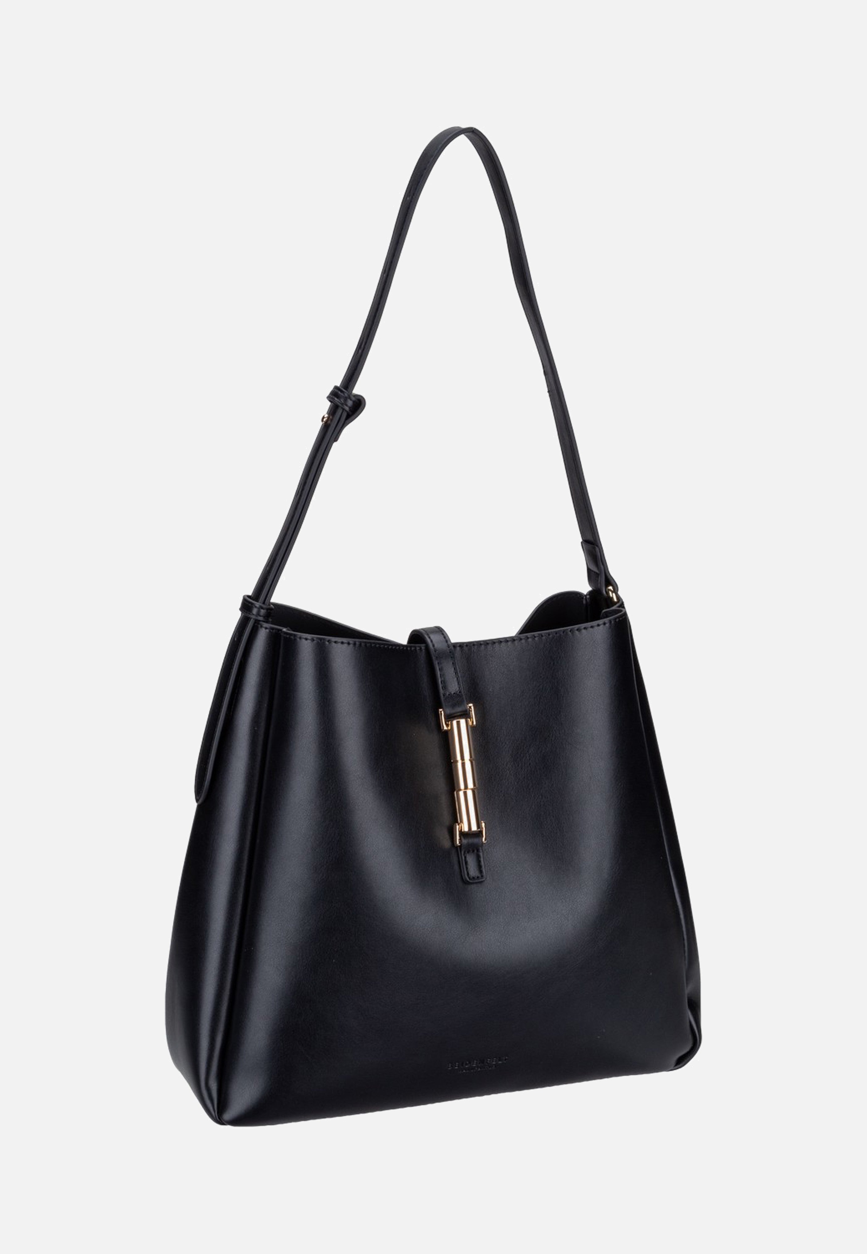 Seidenfelt Loviisa Black Hobo Bag