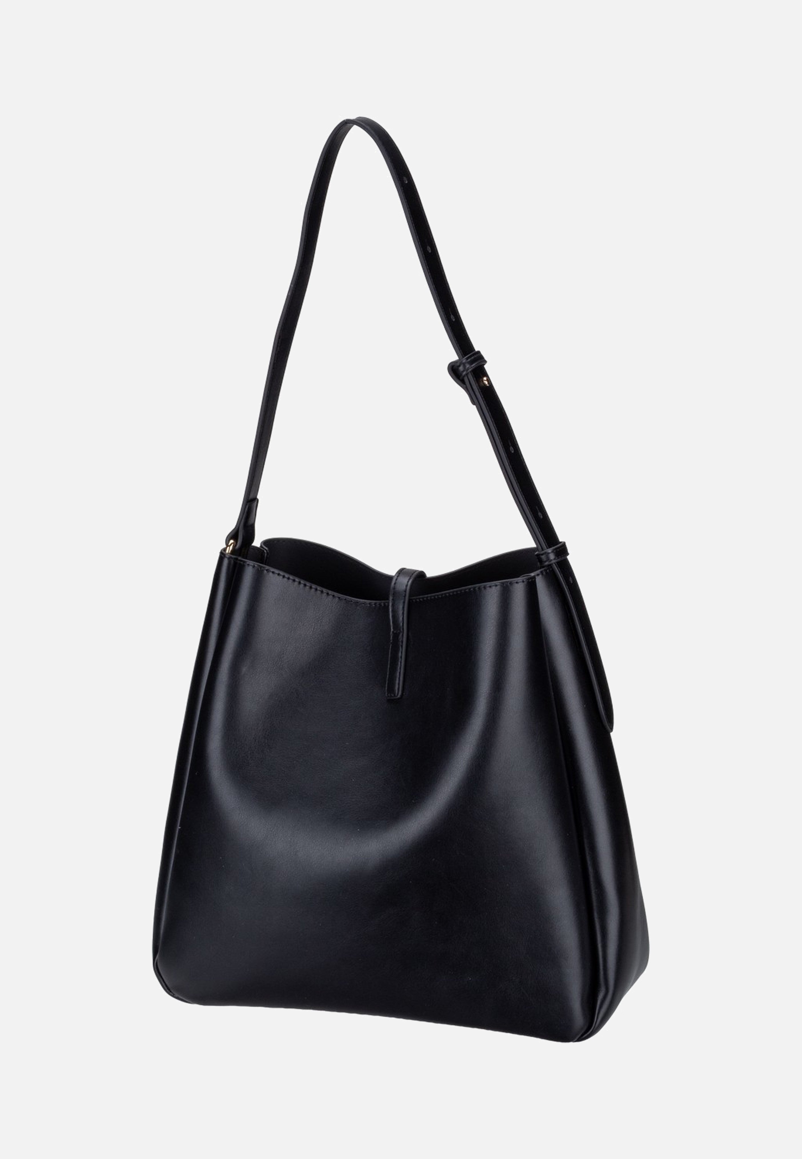 Seidenfelt Loviisa Black Hobo Bag