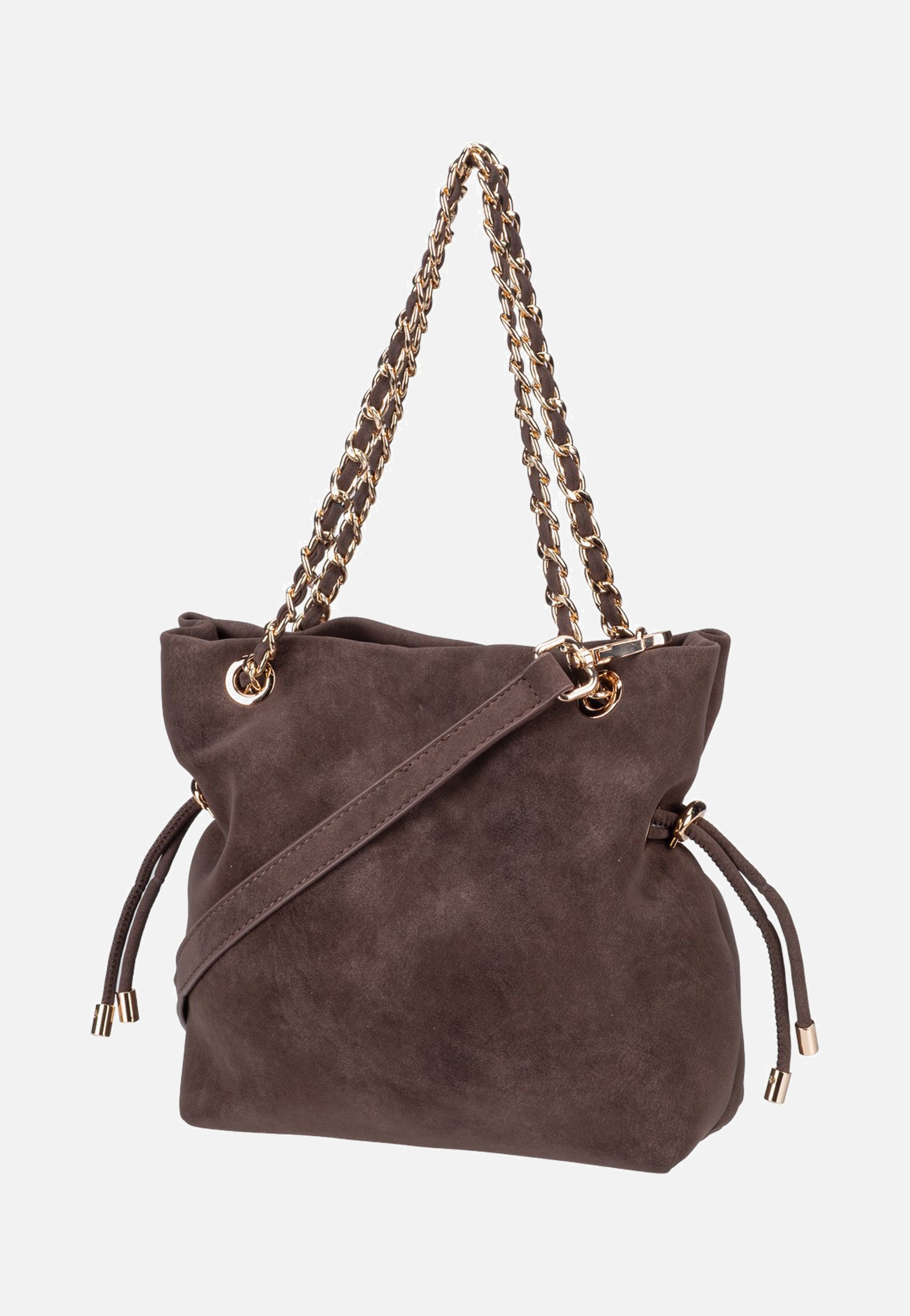 Seidenfelt Rena Handbag Dark Brown Hobo Bag