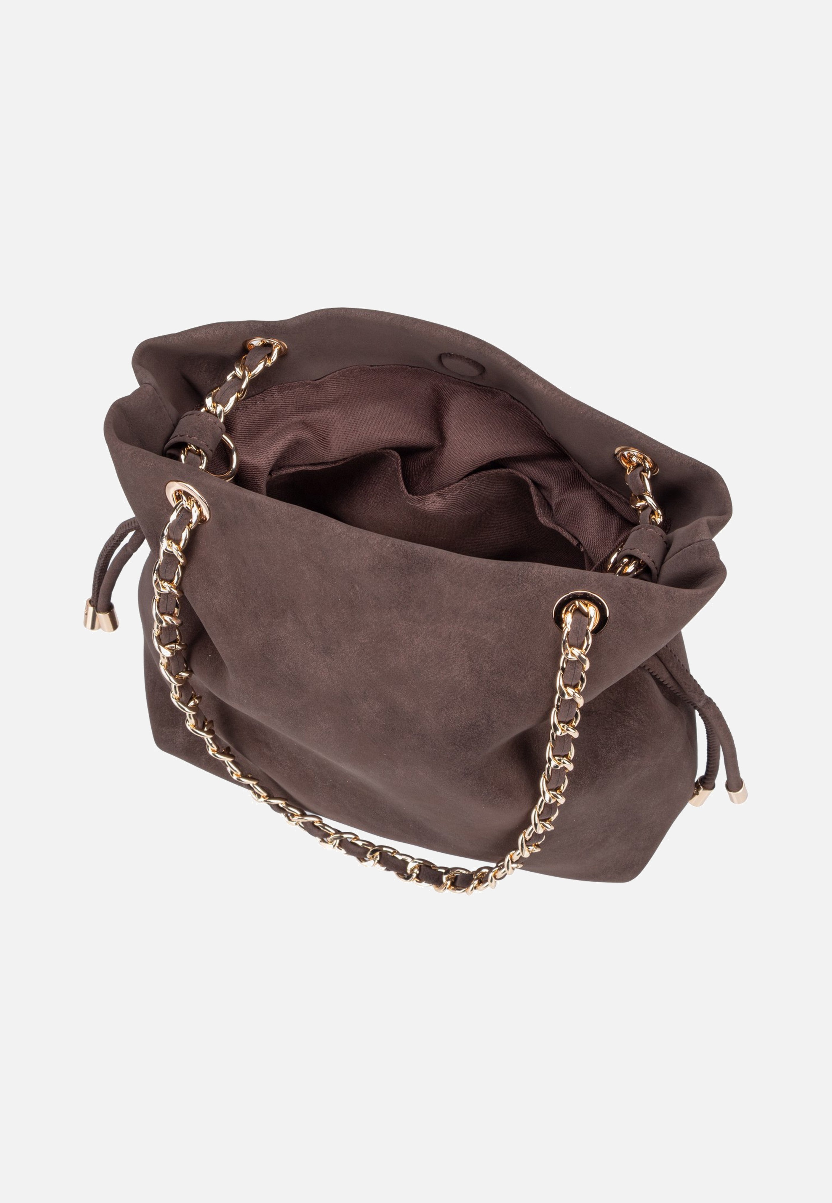 Seidenfelt Rena Handbag Dark Brown Hobo Bag