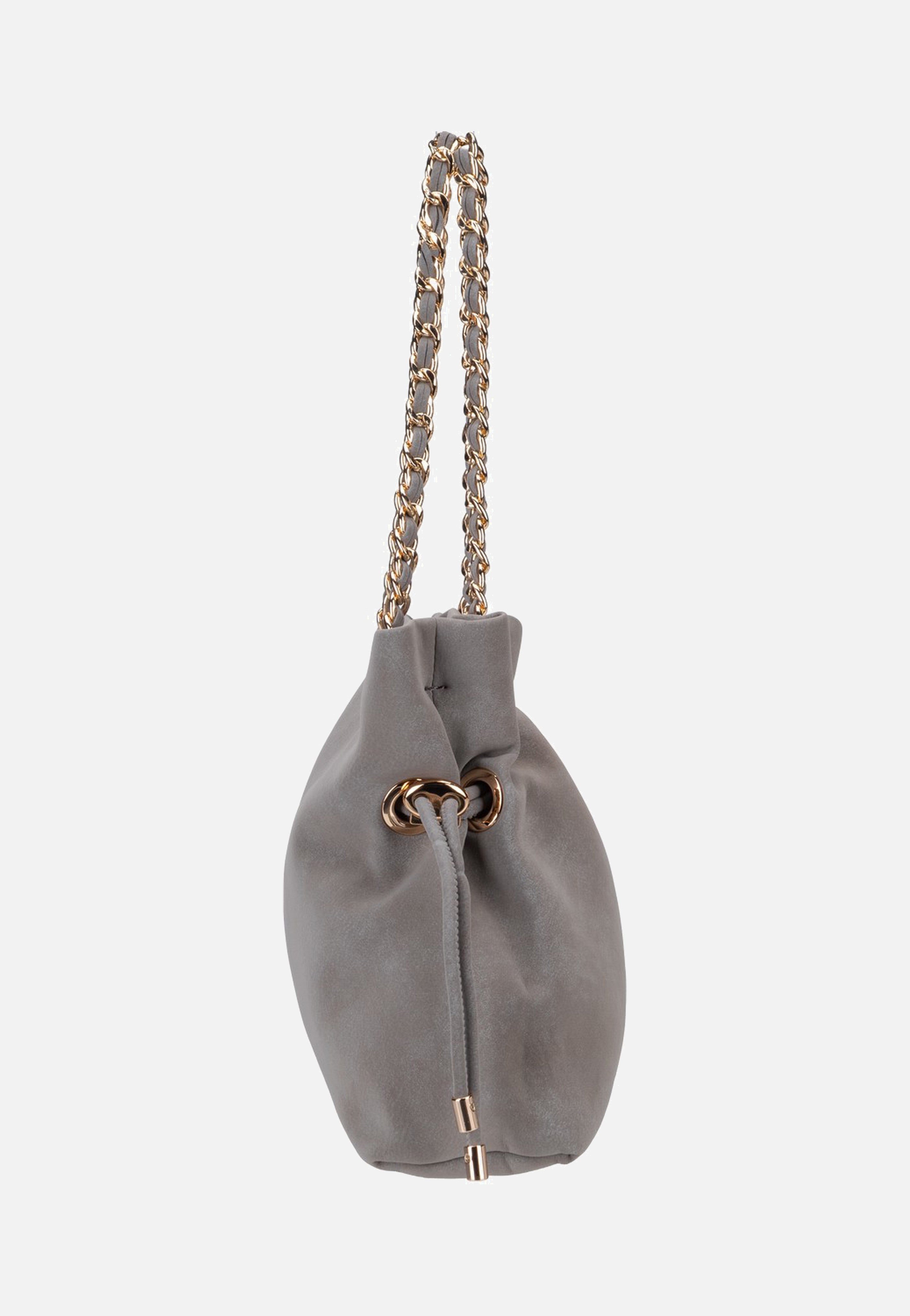 Seidenfelt Rena Handbag Grey Hobo Bag