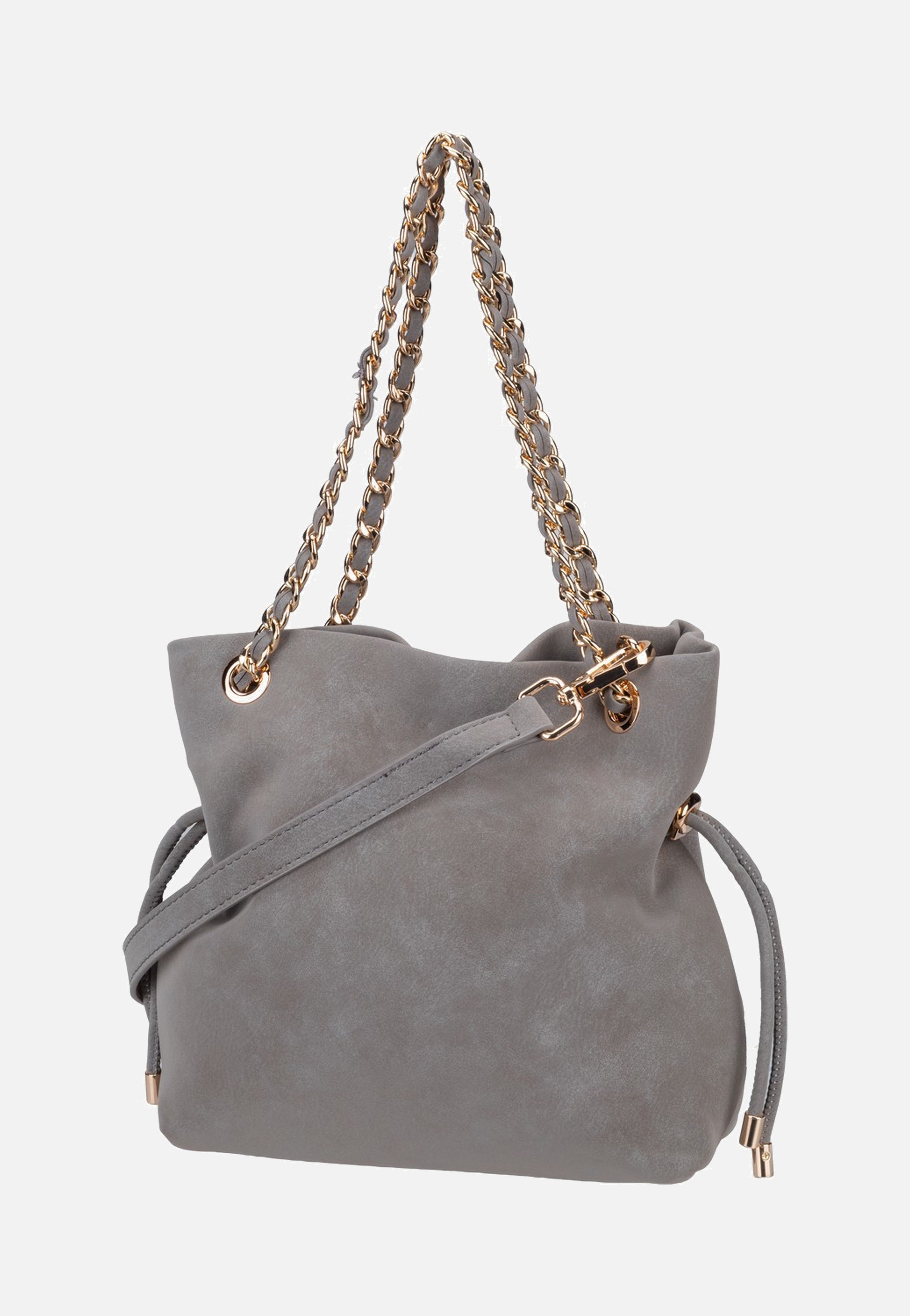 Seidenfelt Rena Handbag Grey Hobo Bag