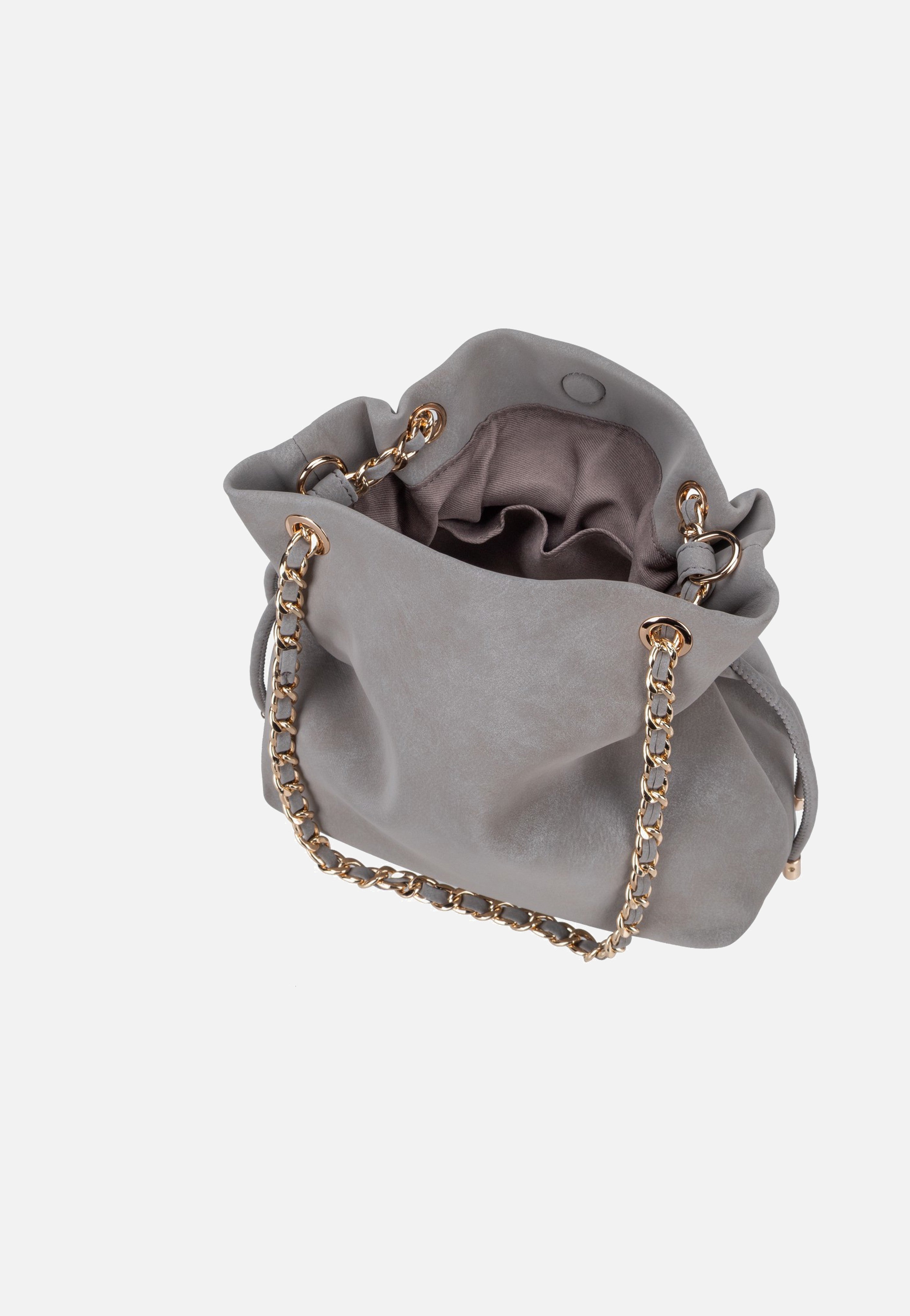 Seidenfelt Rena Handbag Grey Hobo Bag