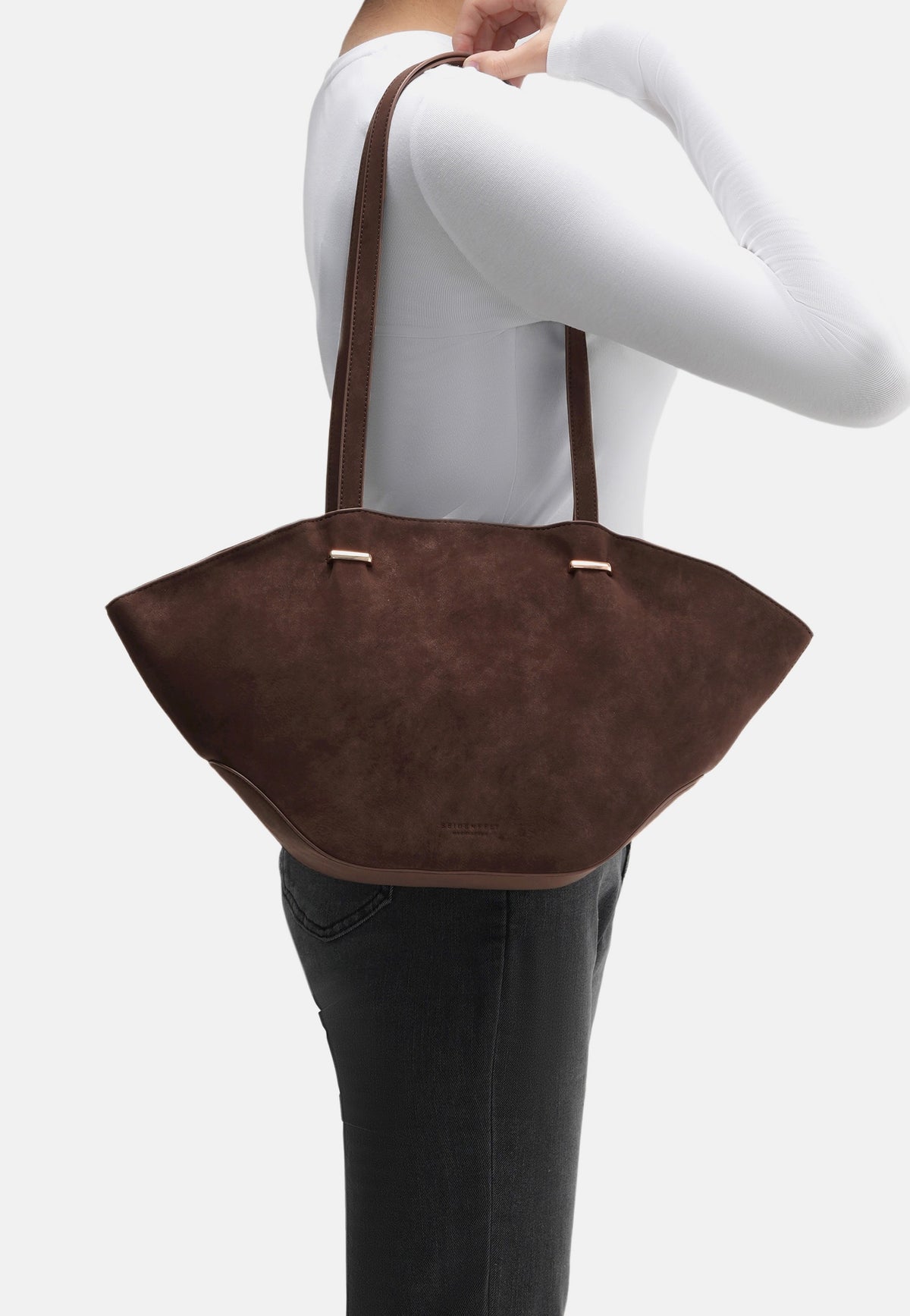 Seidenfelt Rena Shopper Dark Brown Comprador
