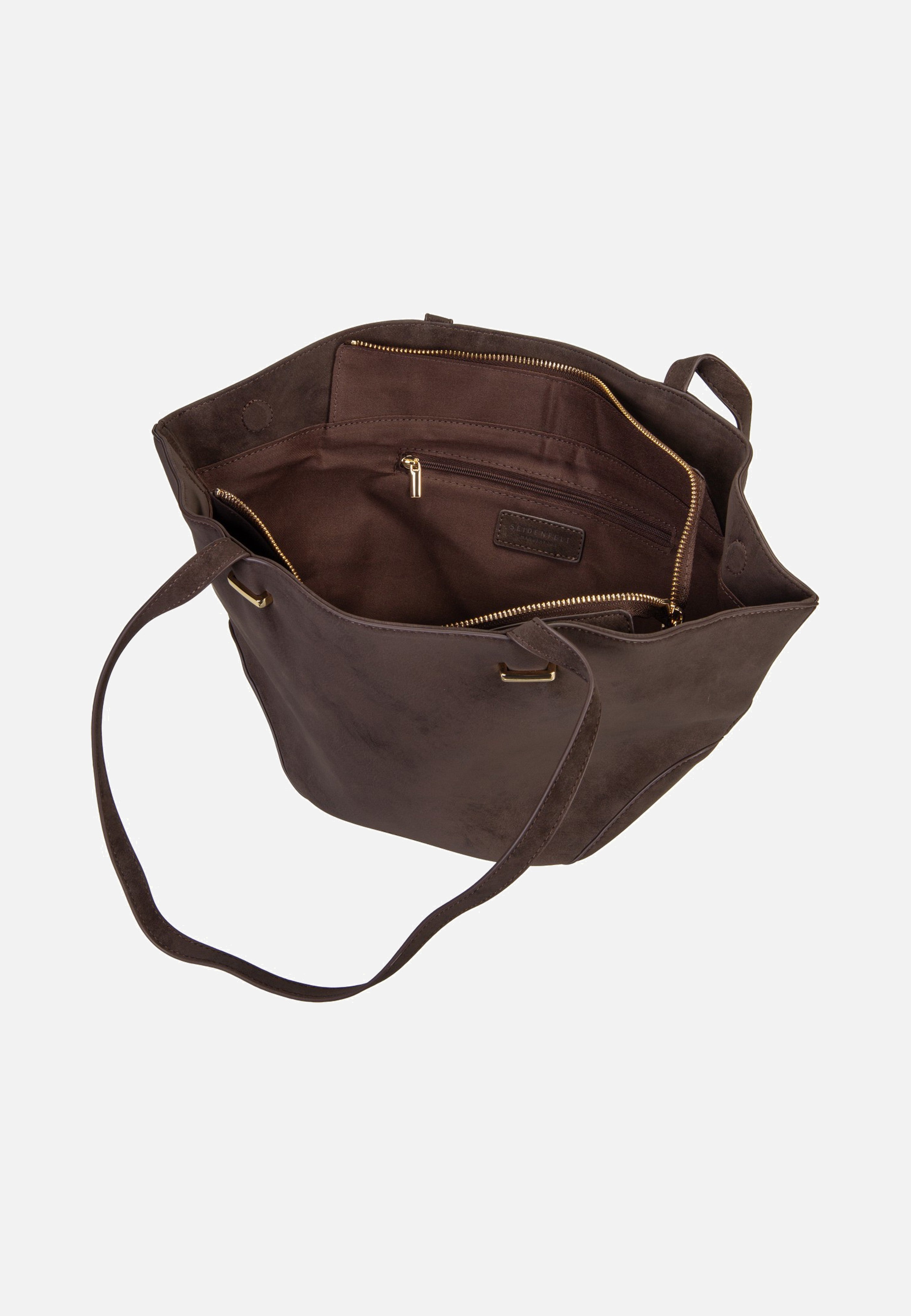 Seidenfelt Rena Shopper Dark Brown Shopper