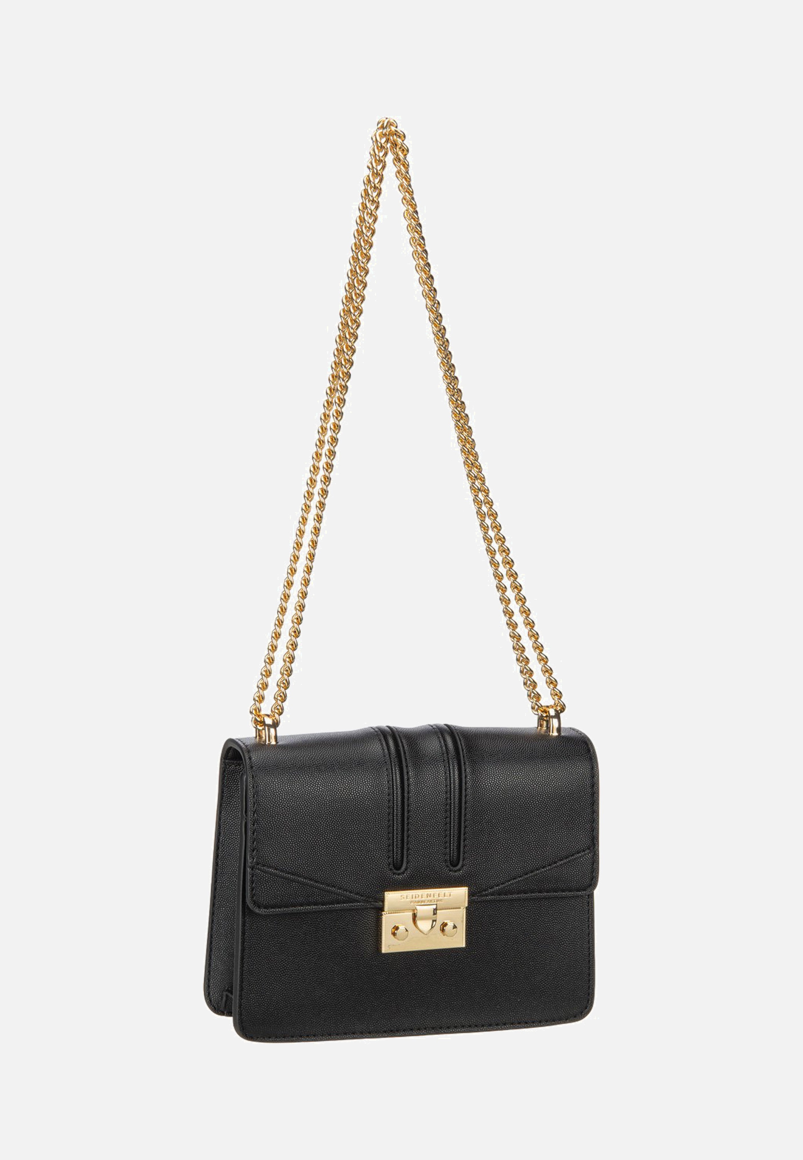 Seidenfelt - Roros Black/Gold - Evening Bag | Women-Image