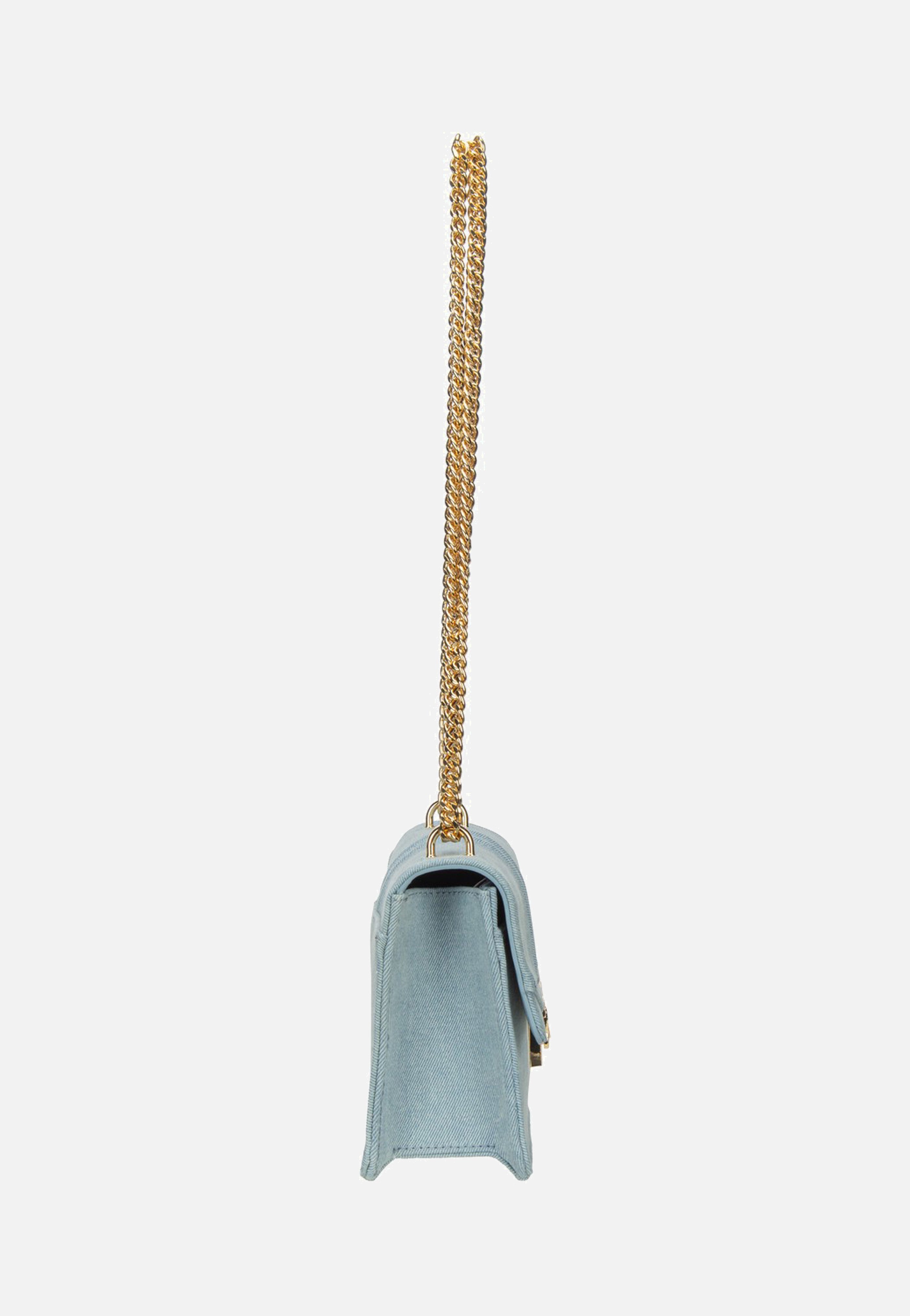 Seidenfelt Roros East-West Denim In Blue Evening Bag