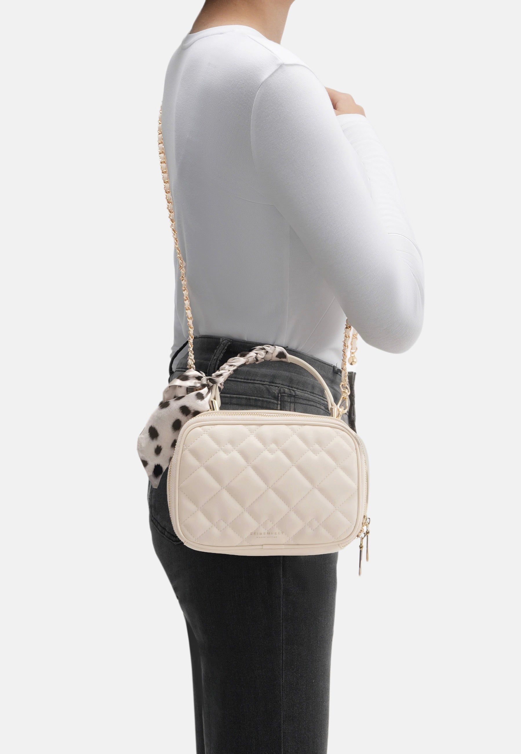 Seidenfelt Sande Case Beige Borsa a tracolla
