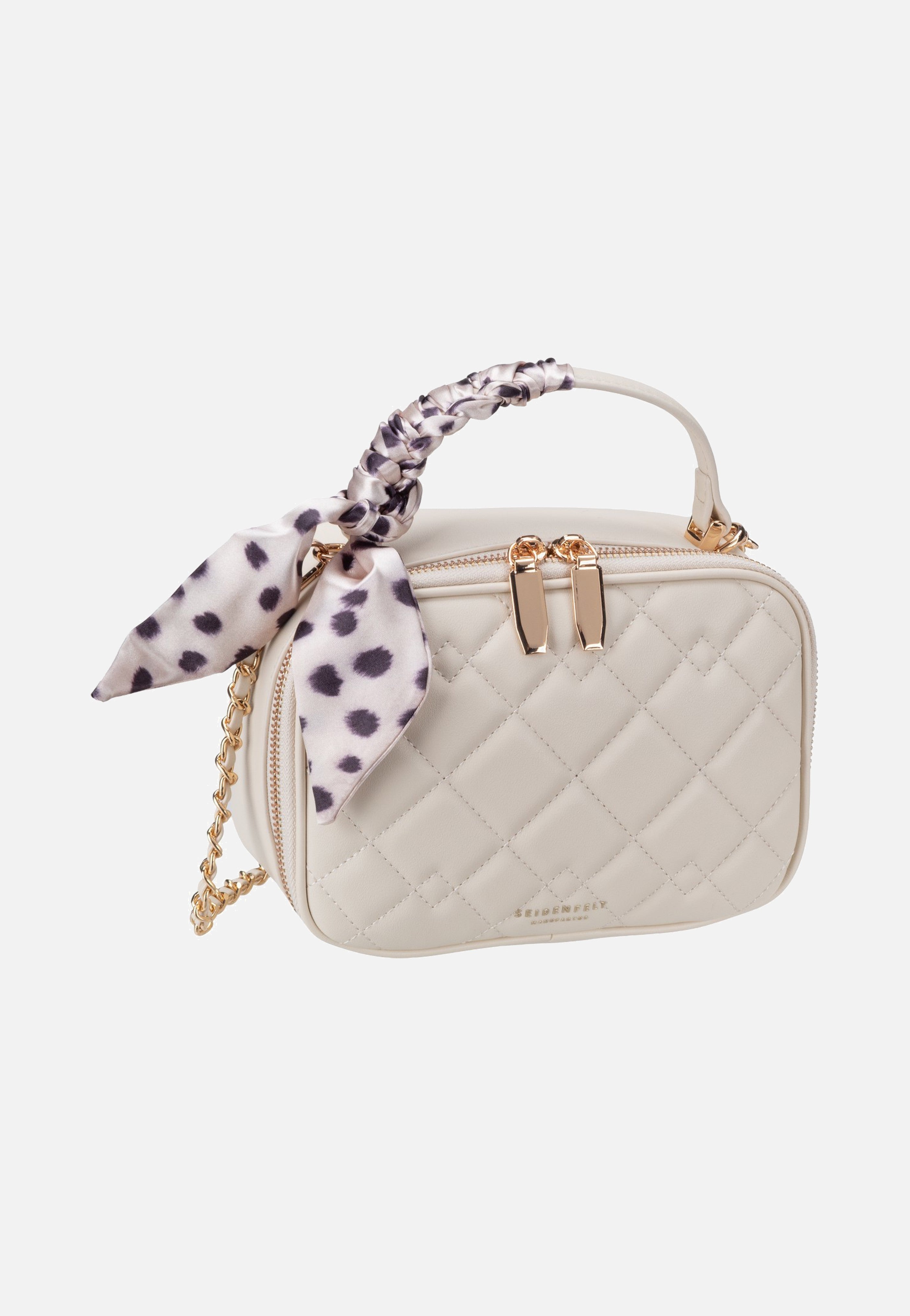 Seidenfelt Sande Case Beige Shoulder Bag