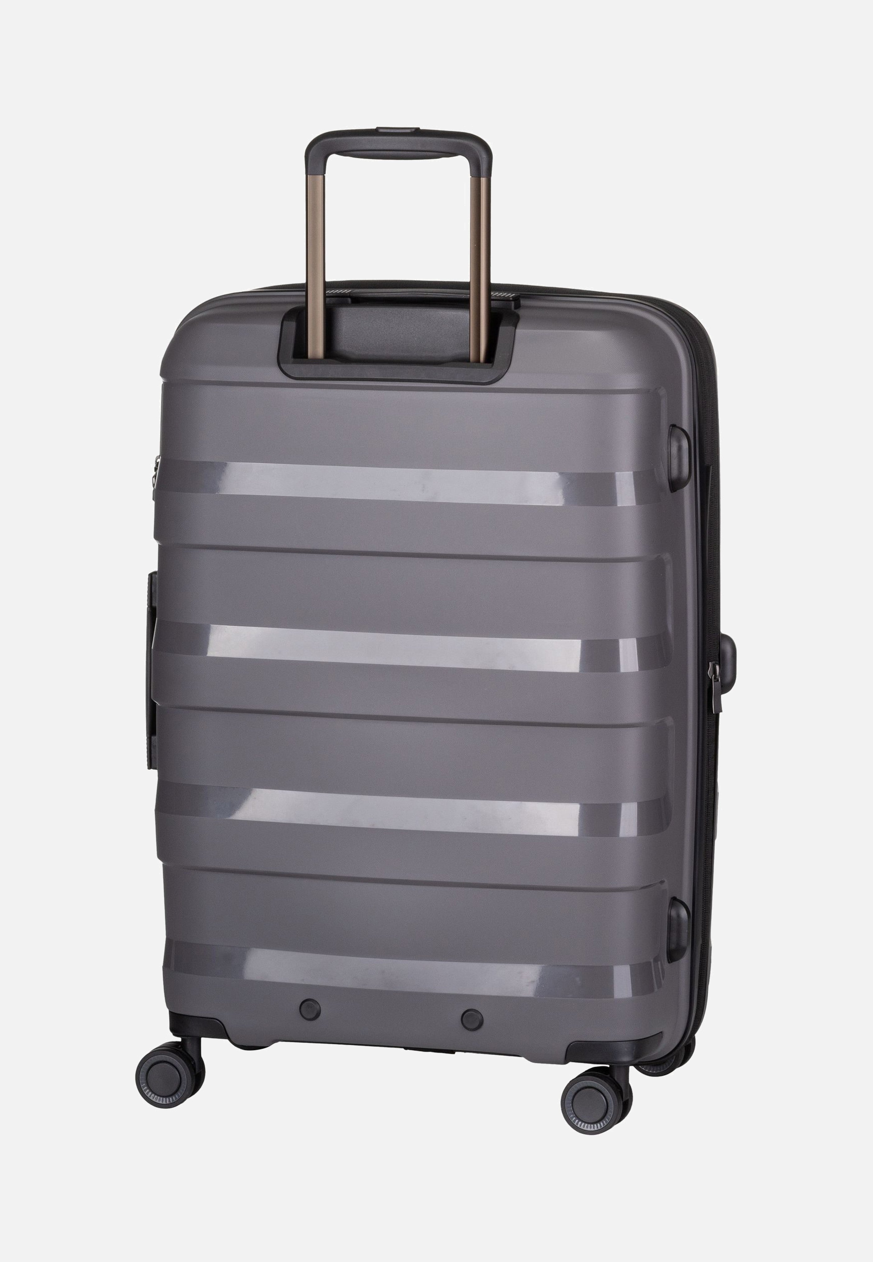 Stratic Straw+ Trolley M Dark Grey Suitcase