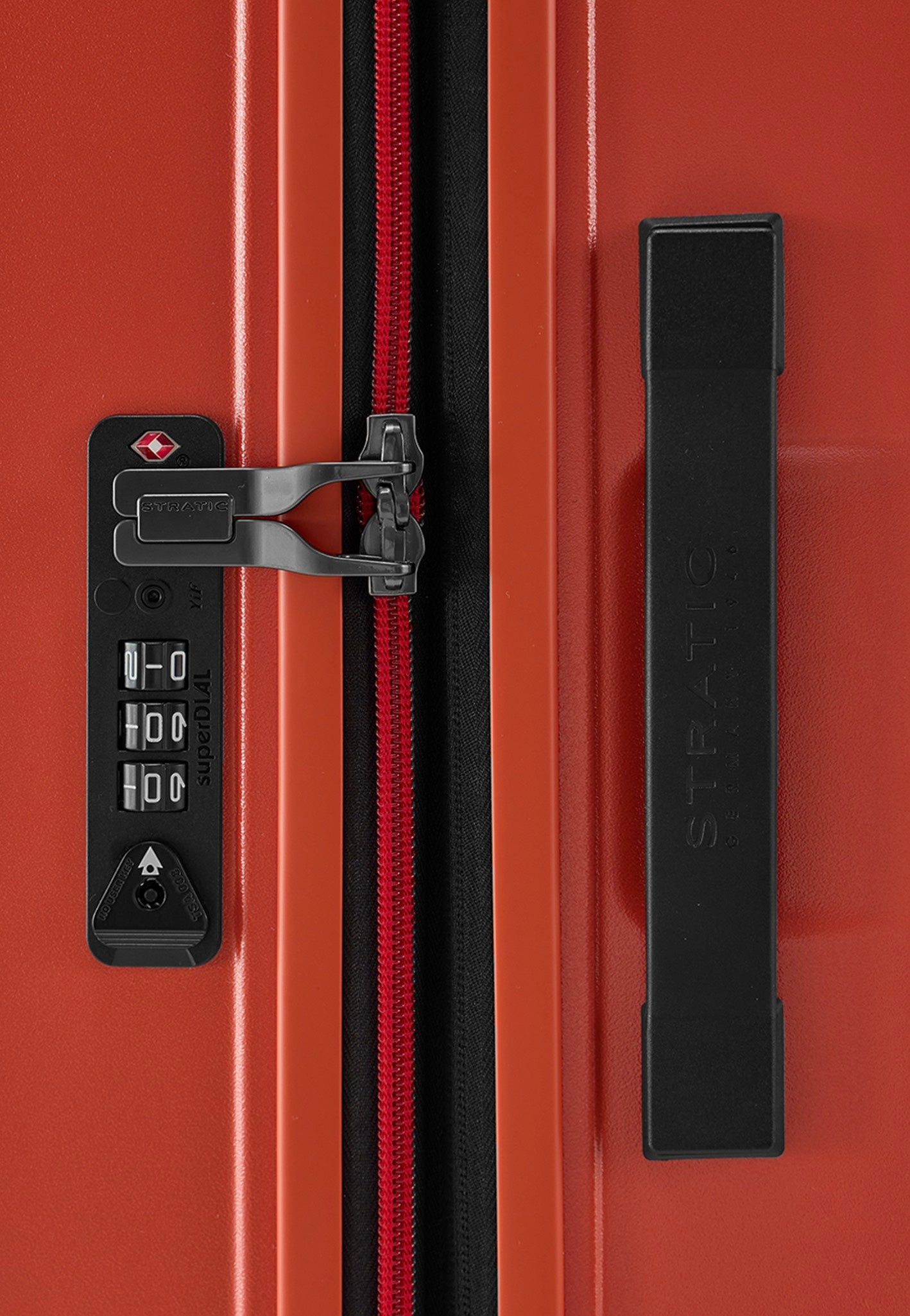 Stratic Buzz Trolley M Rosso/Clay Suitcase